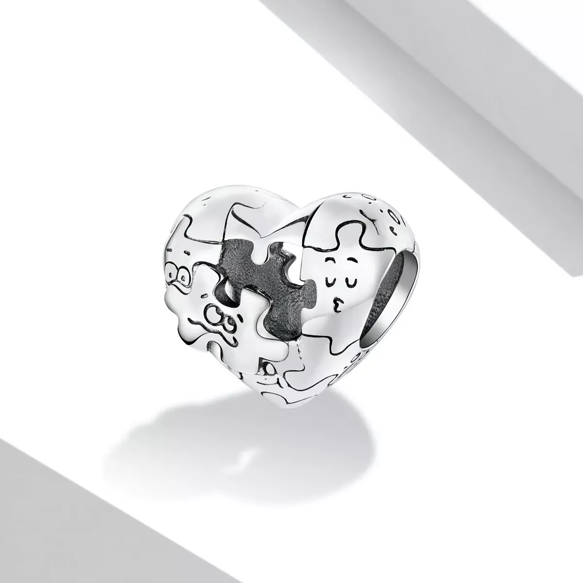 Pandora Style Jigsaw Puzzle Charm - BSC557