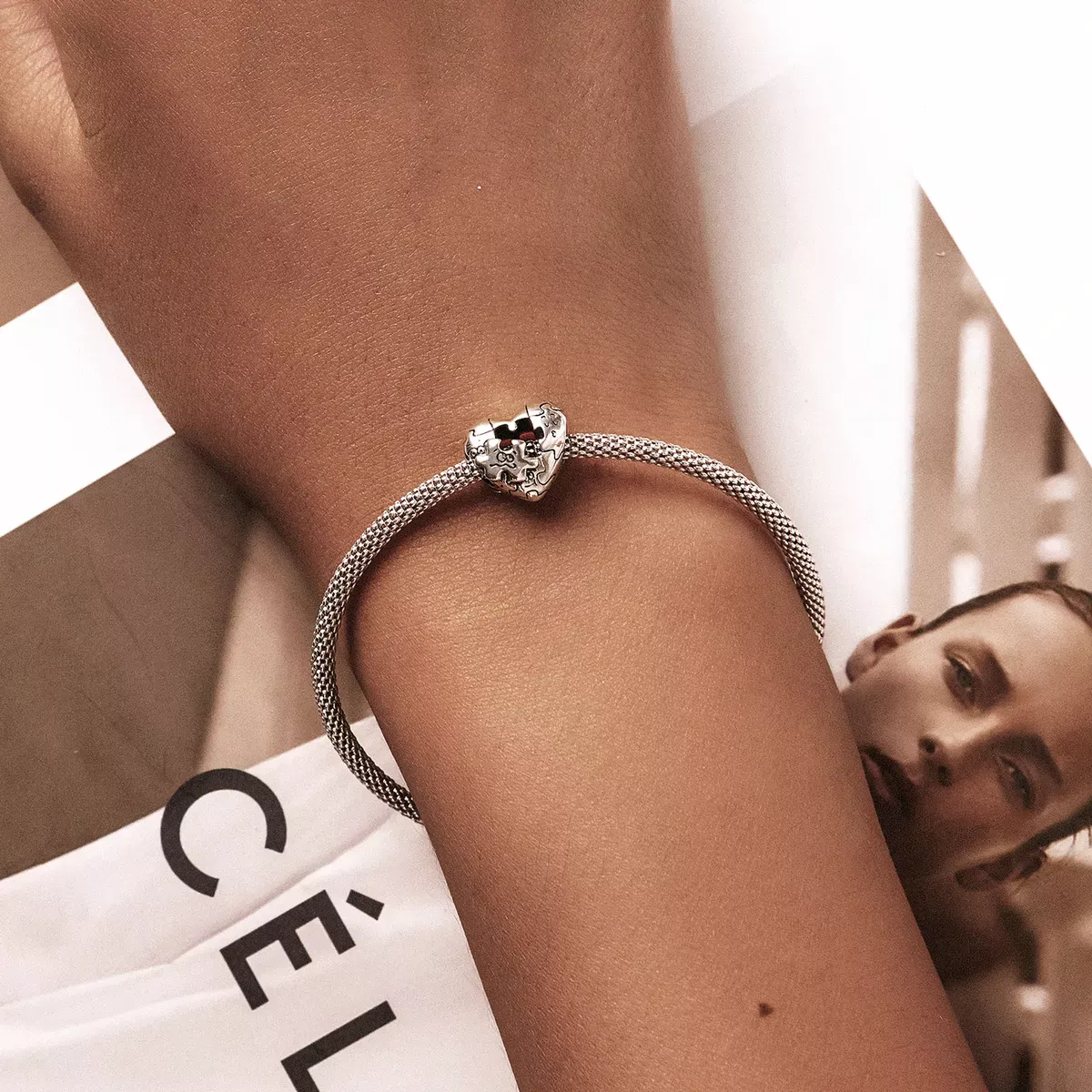 Pandora Style Jigsaw Puzzle Charm - BSC557