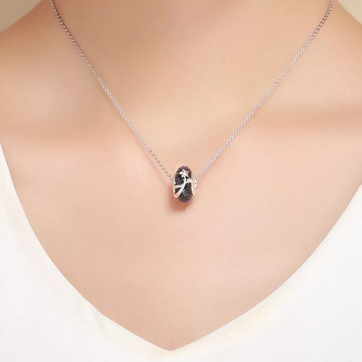 Pandora Style Late Autumn Night Sky Charm - SCC861