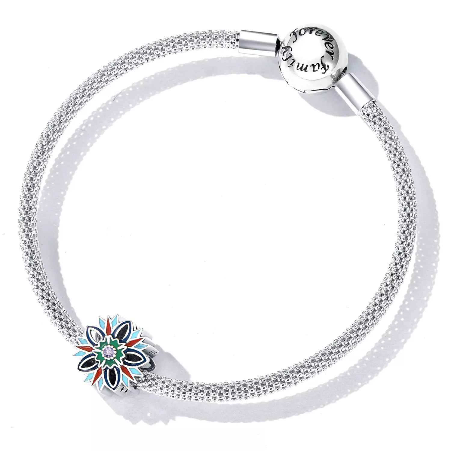 Pandora Style Lotus Charm - SCC2257