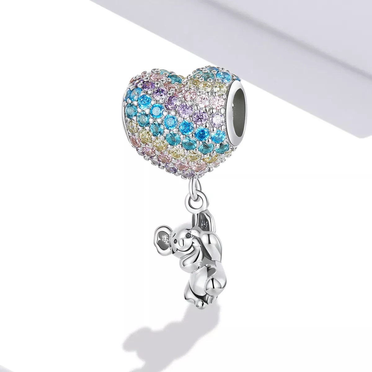 Pandora Style Love Balloon Koala Charm - SCC2116