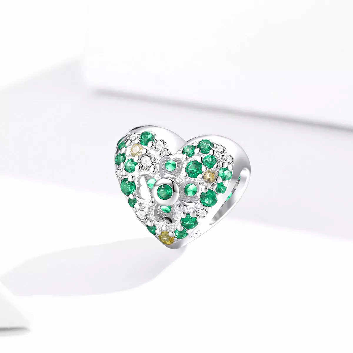 Pandora Style Love Four Leaf Clover Charm - BSC301