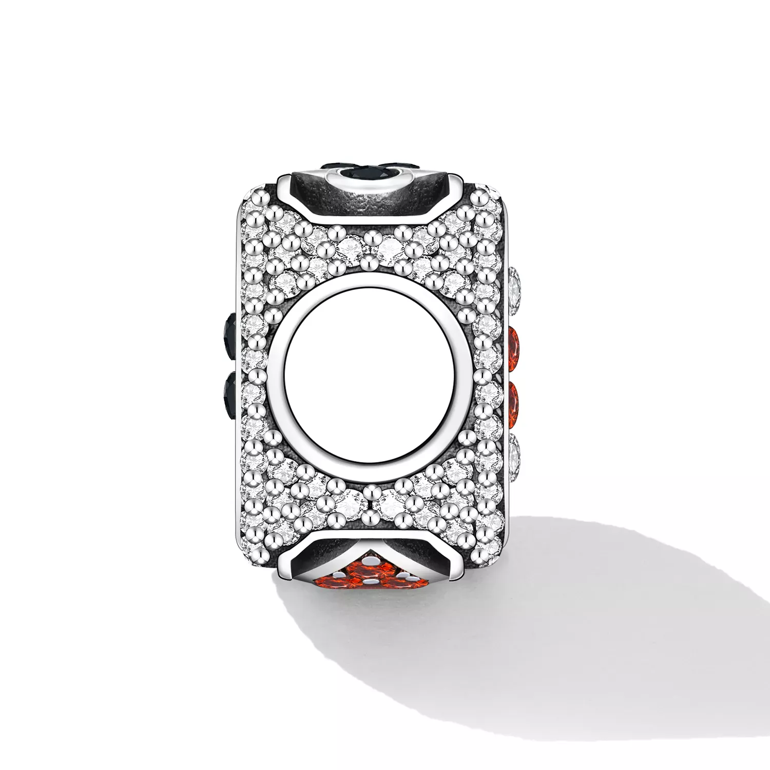 Pandora Style Lucky Heart Charm - BSC620
