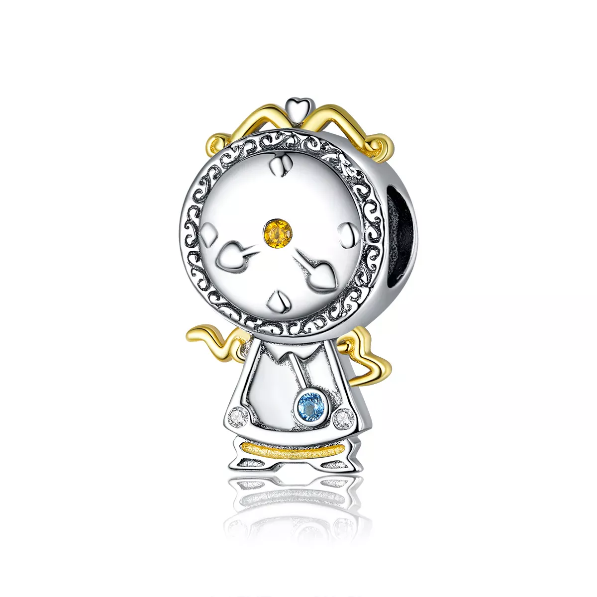Pandora Style Magic Clock Charm - BSC320 Pandora Style Magic Clock Charm - BSC320