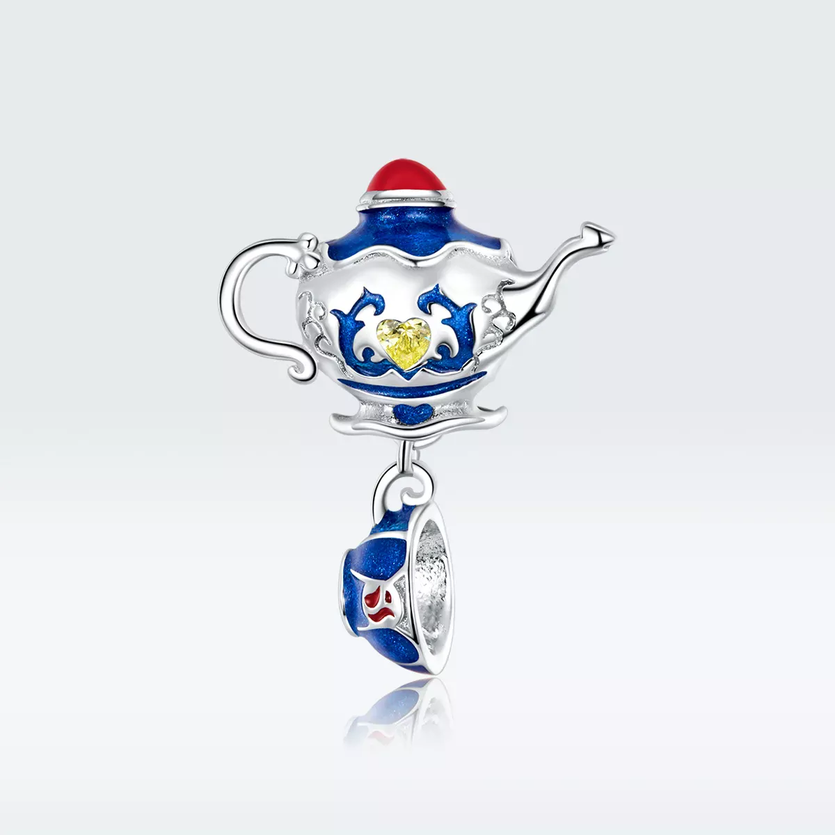 Pandora Style Magic Teapot Charm - BSC318 Pandora Style Magic Teapot Charm - BSC318