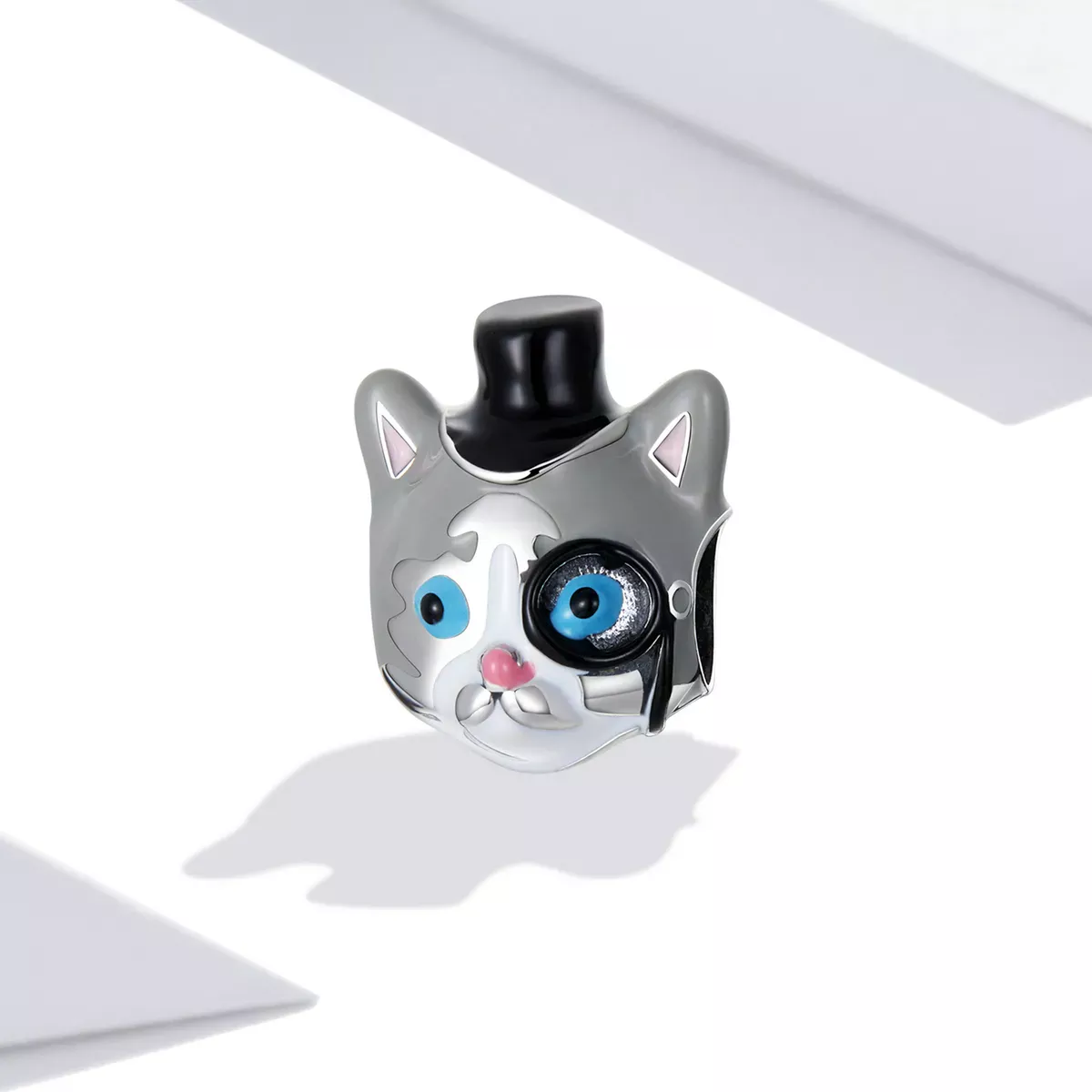 Pandora Style Magician Shorthair Cat Charm - SCC2091