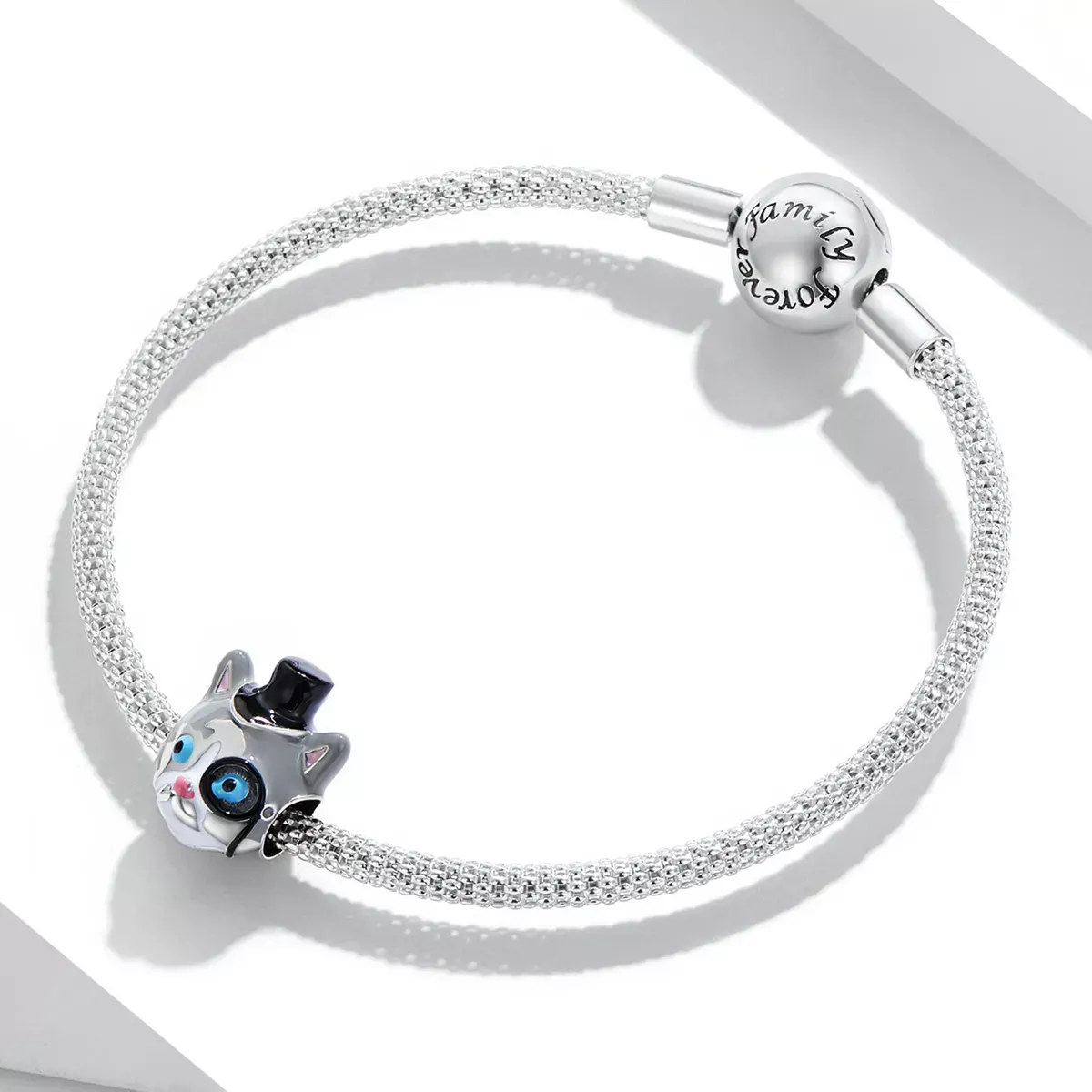 Pandora Style Magician Shorthair Cat Charm - SCC2091