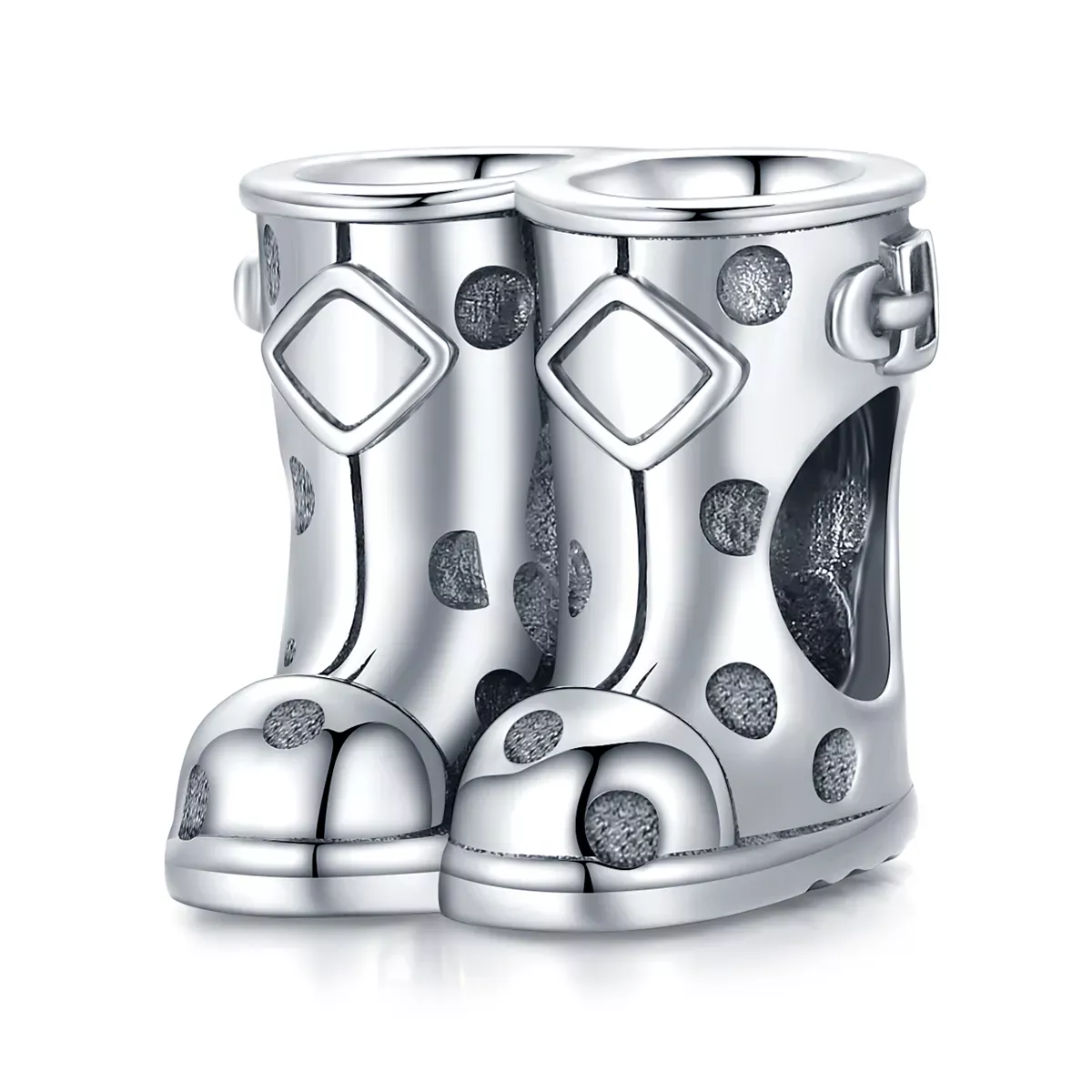 Pandora Style Mini Boots Charm - SCC1924 Pandora Style Mini Boots Charm - SCC1924