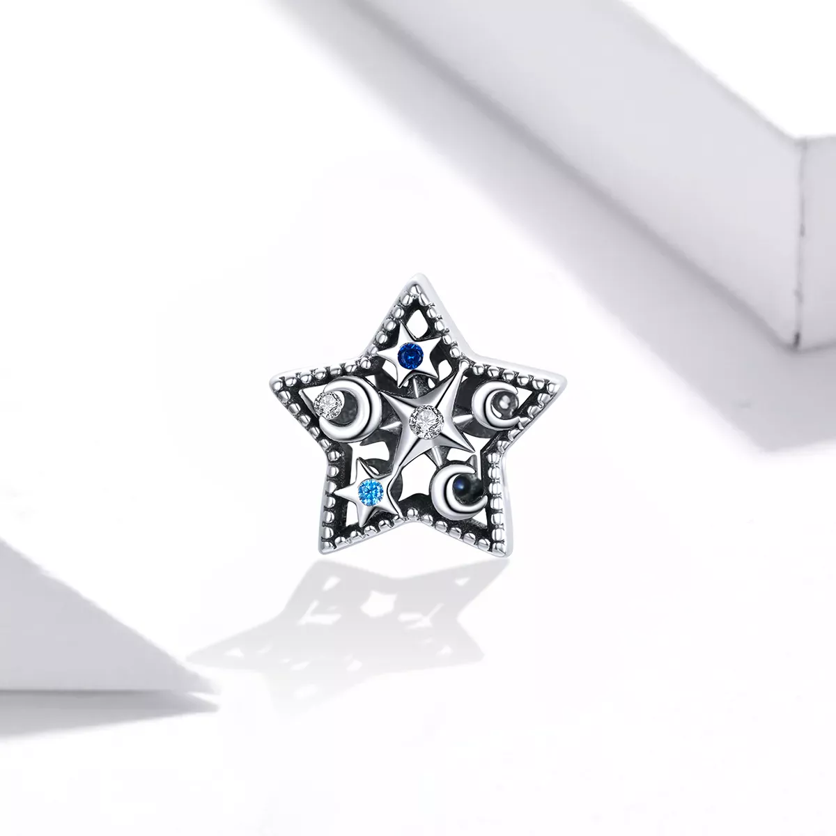 Pandora Style Moon and Stars Charm - BSC441