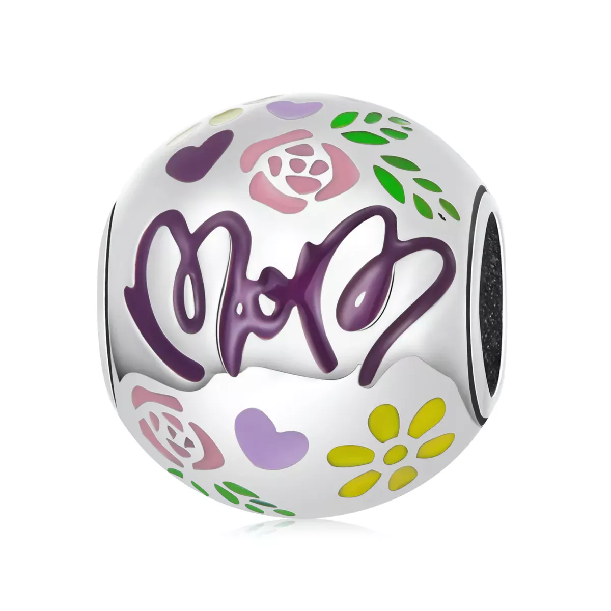 Pandora Style Mother's Day - Color Doodles Charm - BSC595