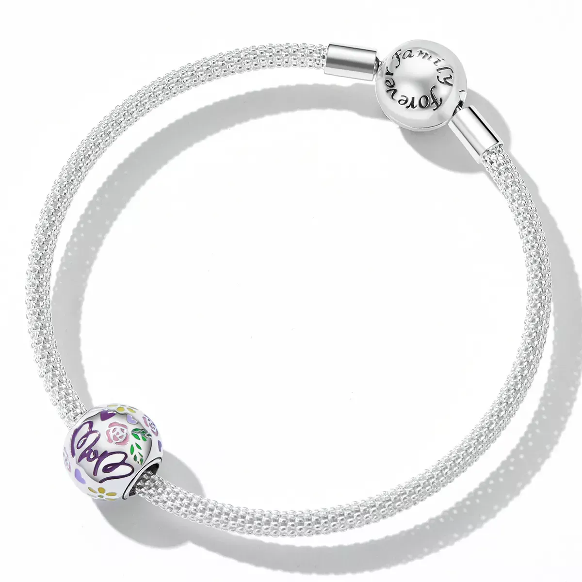 Pandora Style Mother's Day - Color Doodles Charm - BSC595
