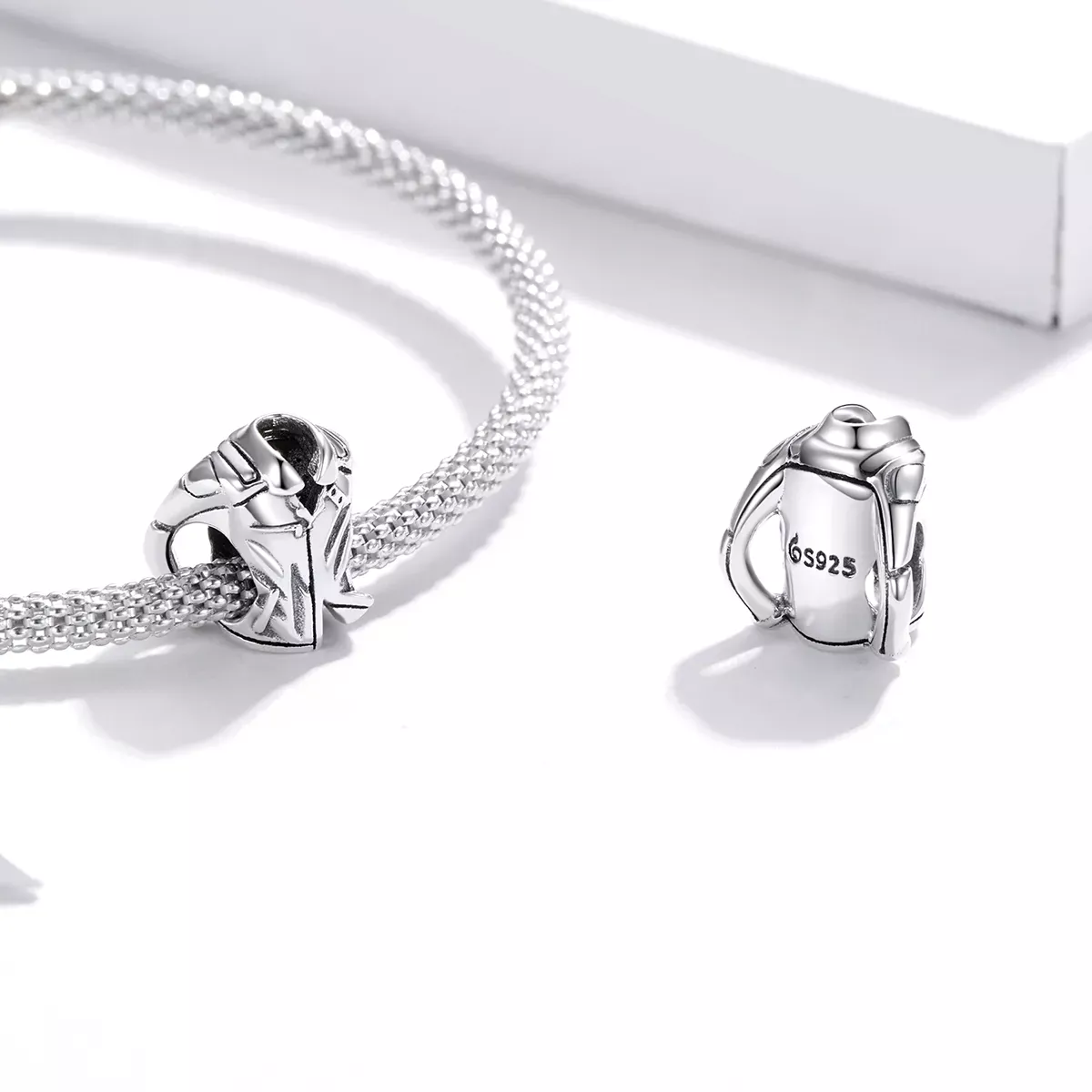 Pandora Style Motorcycle Suit Charm - BSC385