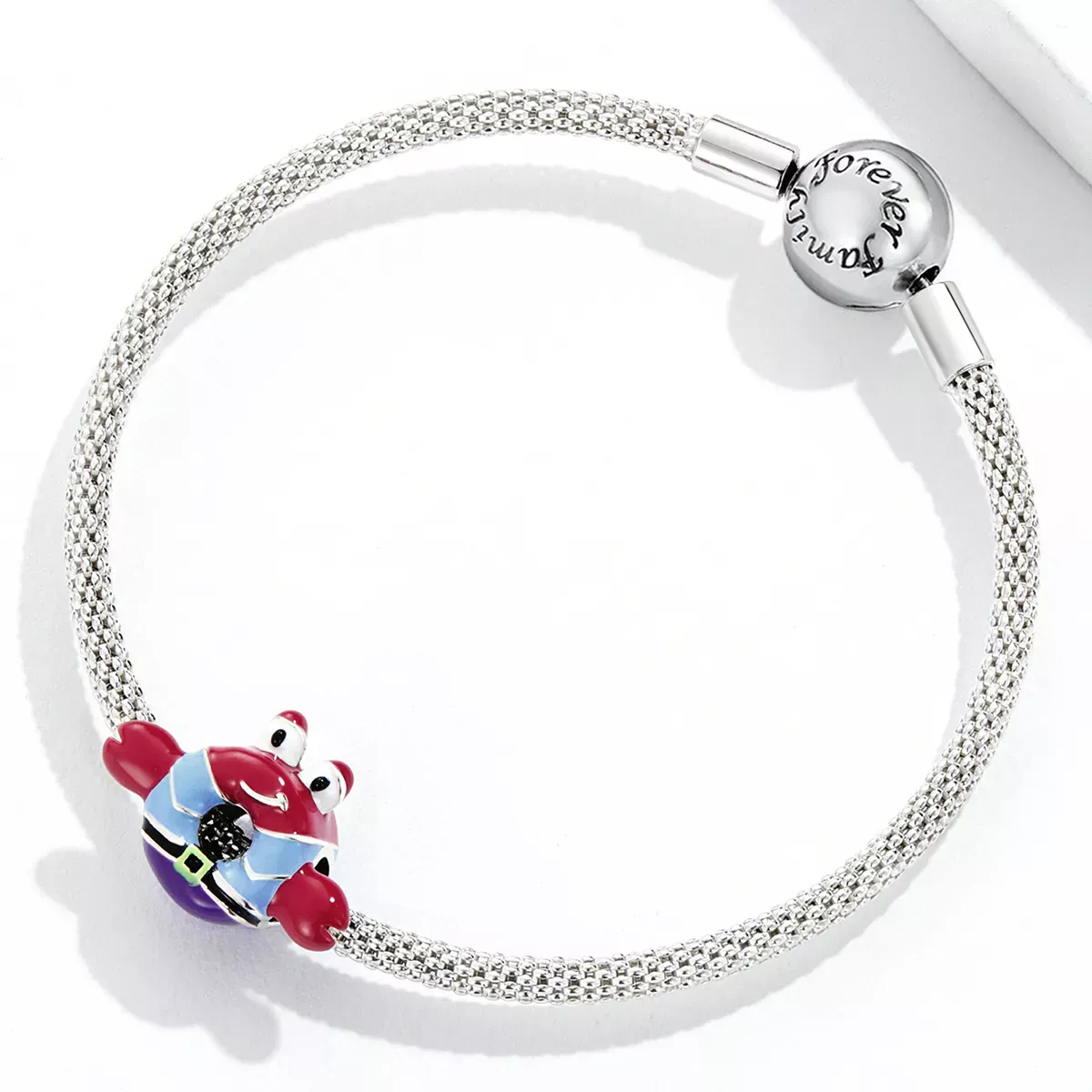 Pandora Style Mr. Crab Donuts Charm - SCC2170