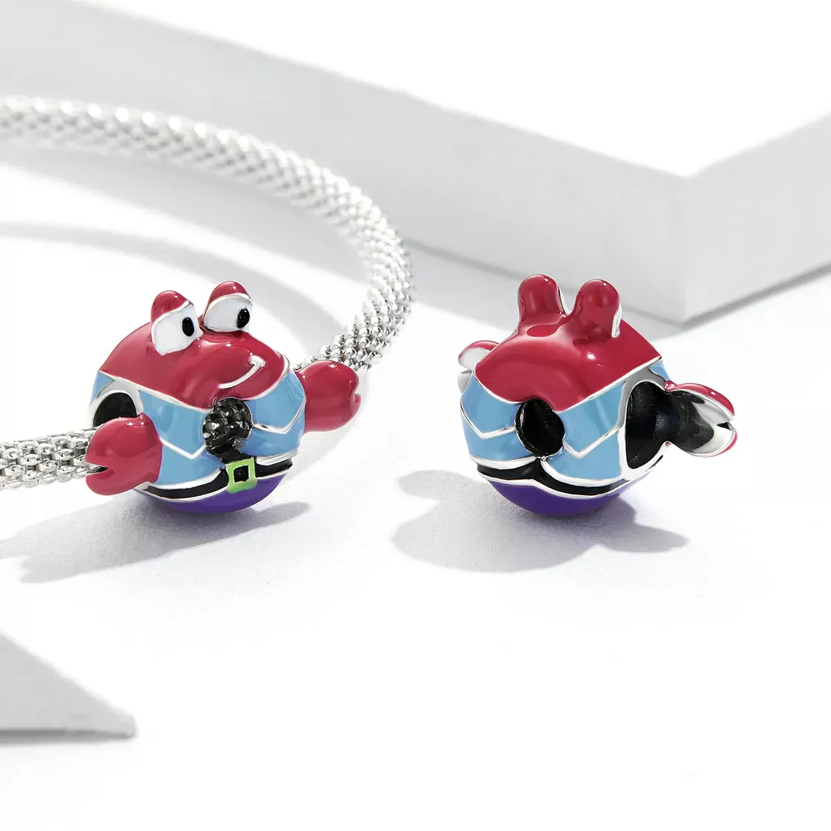 Pandora Style Mr. Crab Donuts Charm - SCC2170