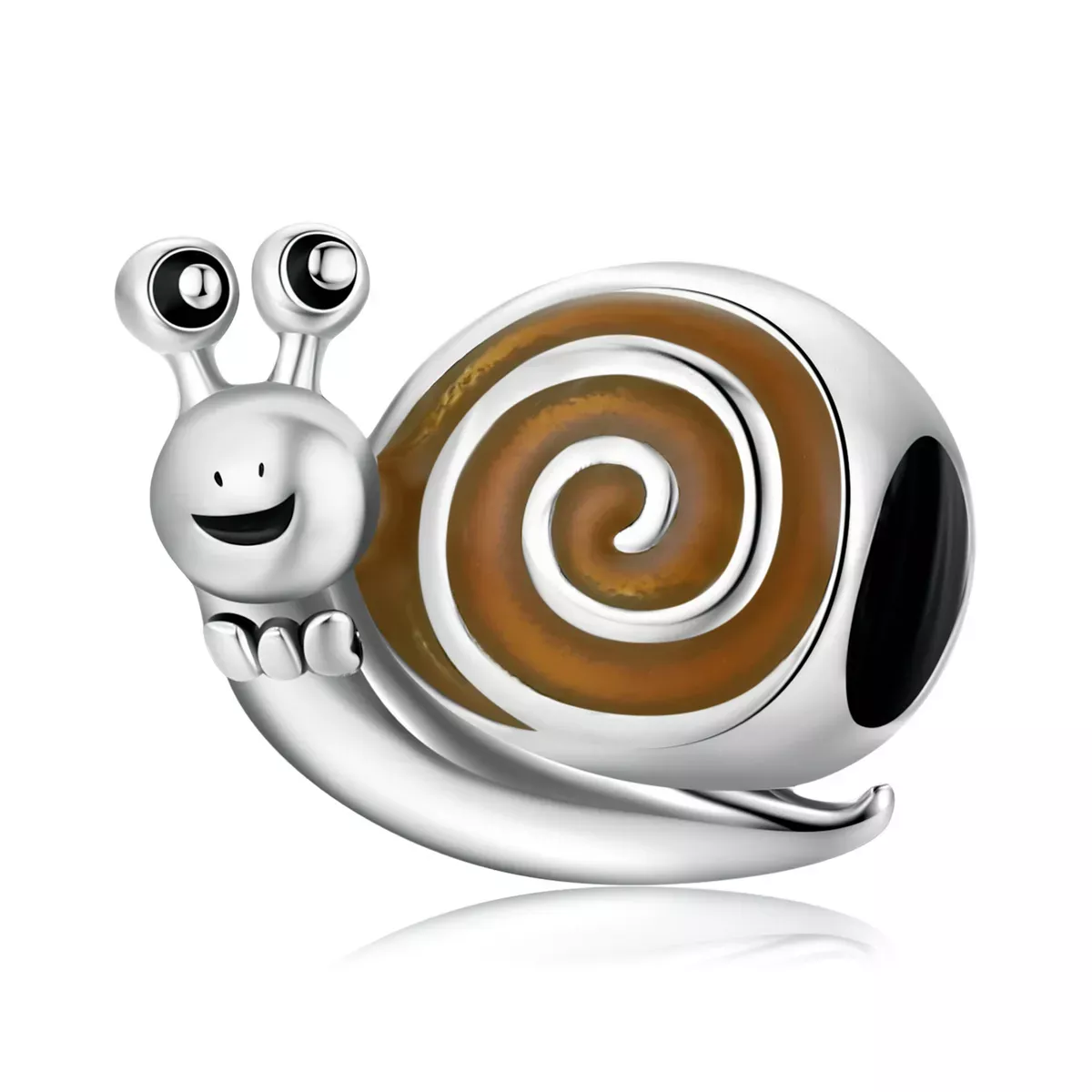 Pandora Style Mr. Snail Charm - SCC2064 Pandora Style Mr. Snail Charm - SCC2064