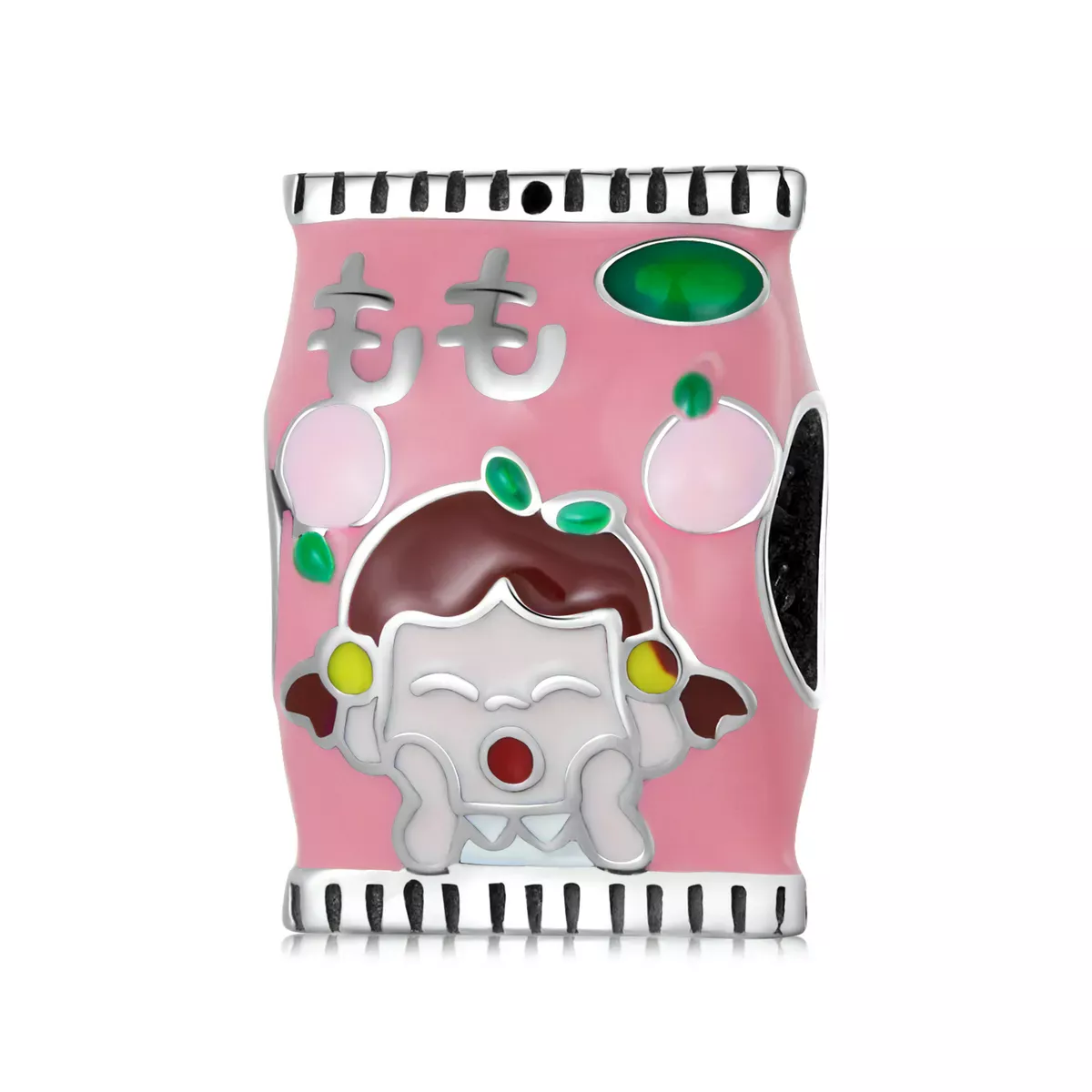 Pandora Style Peach Candy Charm - SCC2198
