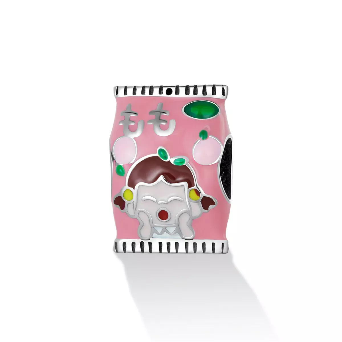 Pandora Style Peach Candy Charm - SCC2198