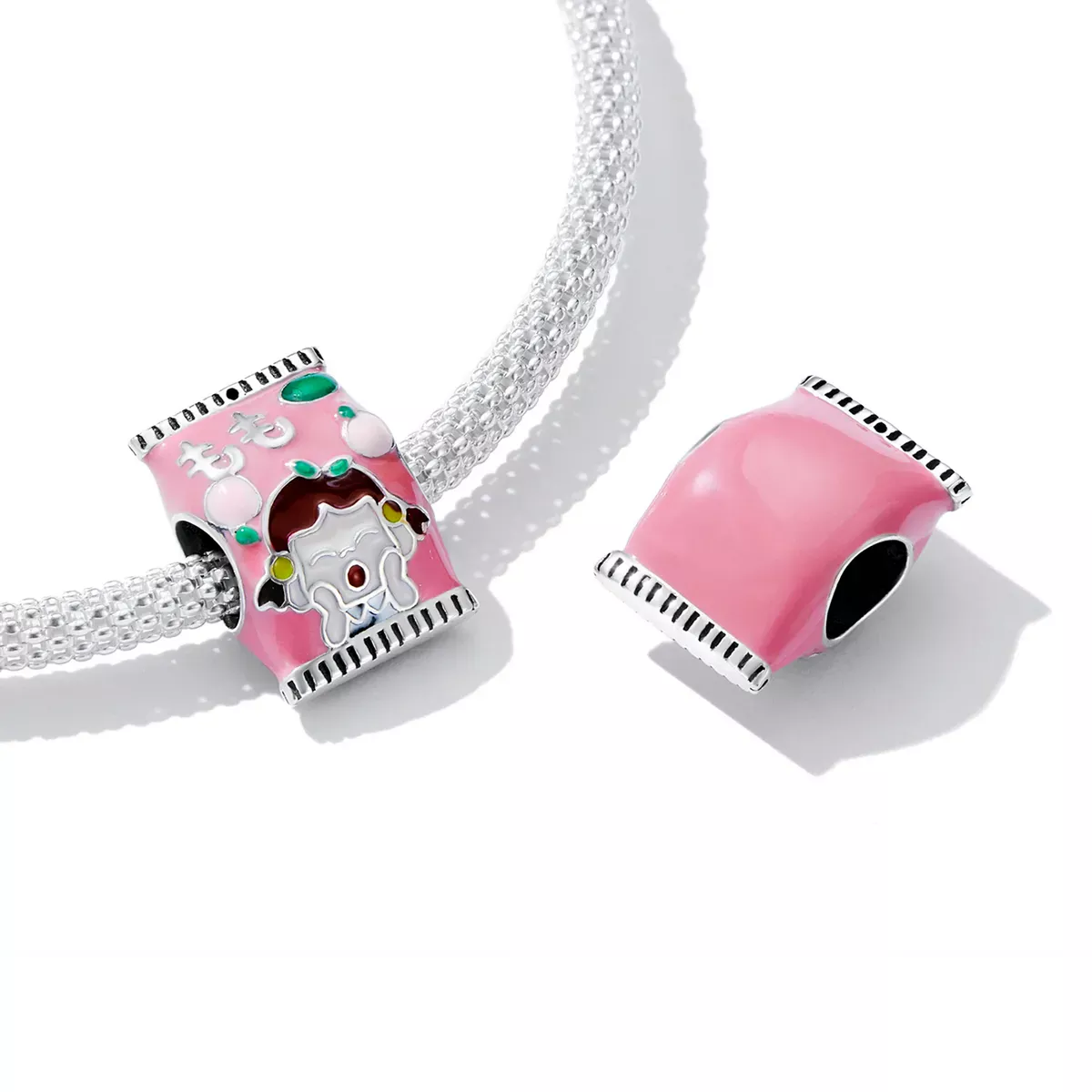 Pandora Style Peach Candy Charm - SCC2198