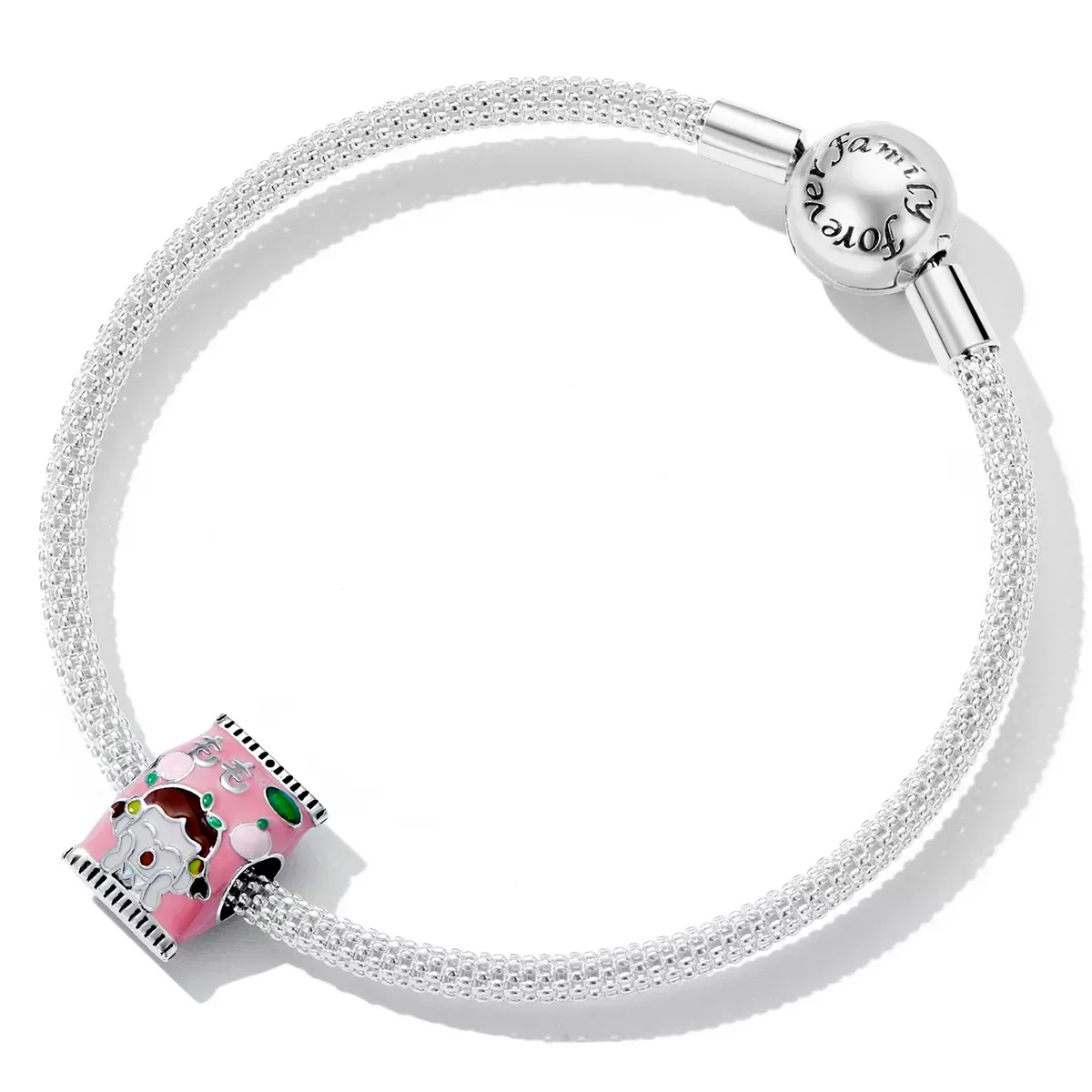 Pandora Style Peach Candy Charm - SCC2198