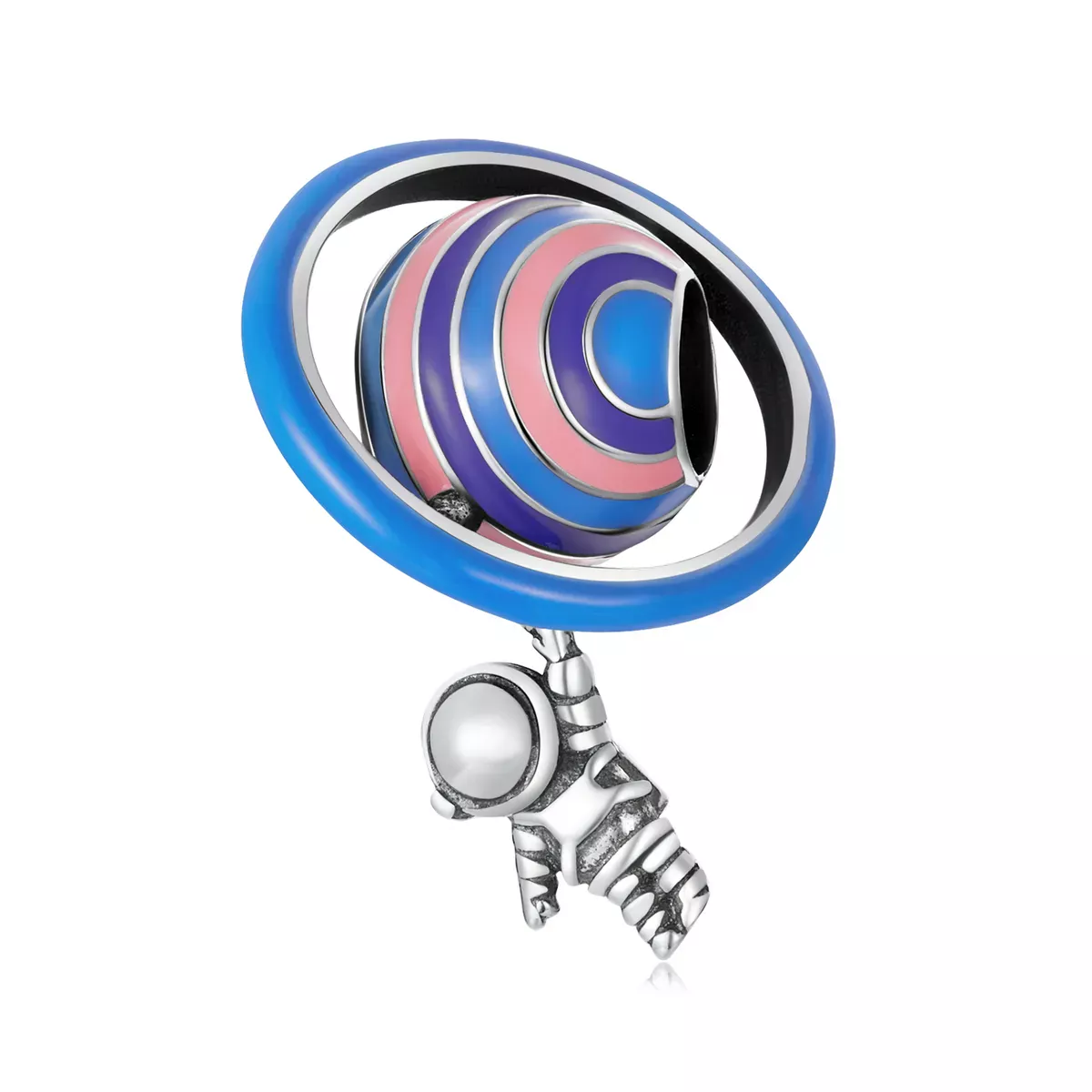 Pandora Style Planet Astronaut Charm - SCC2095 Pandora Style Planet Astronaut Charm - SCC2095