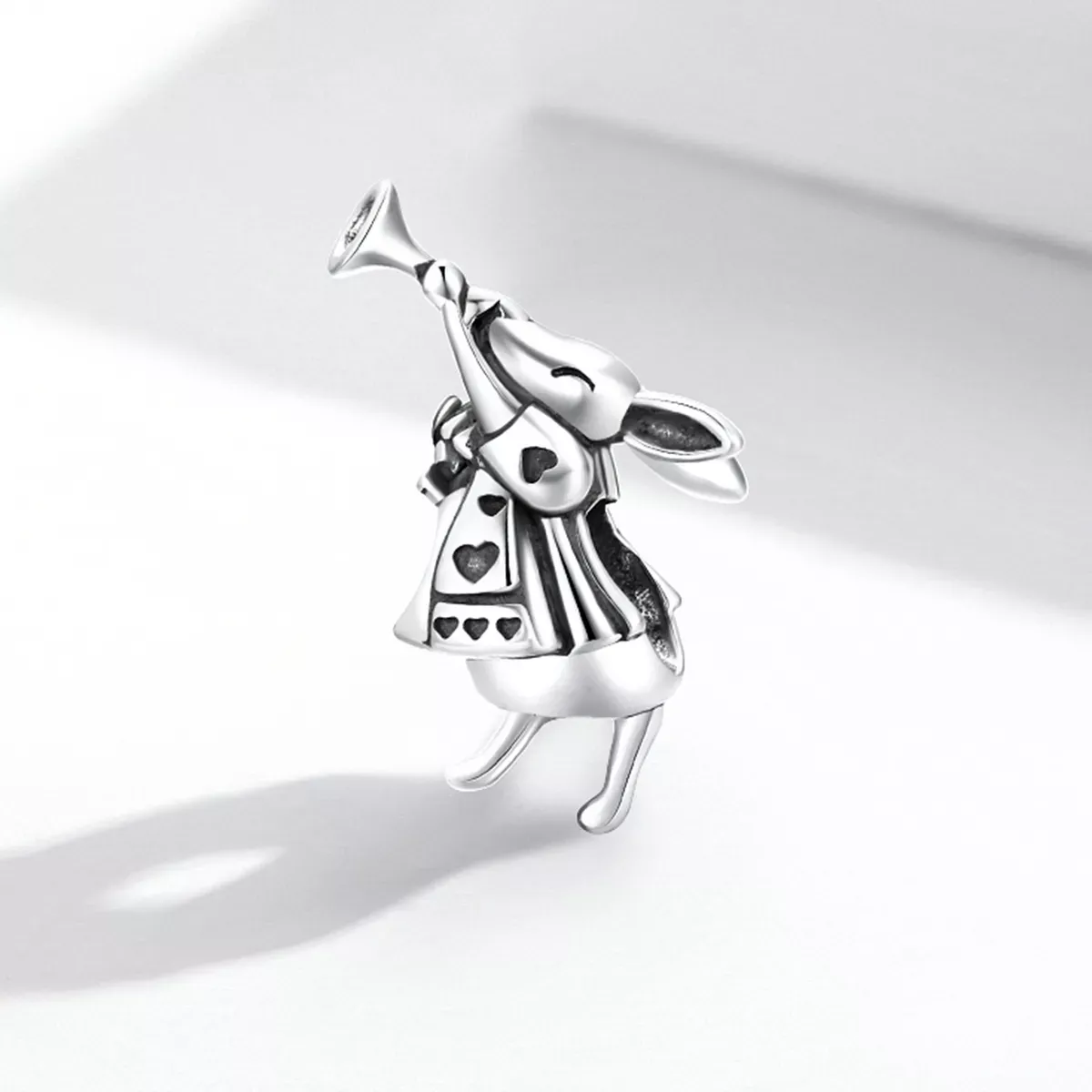Pandora Style Playful Rabbit Charm - SCC2045
