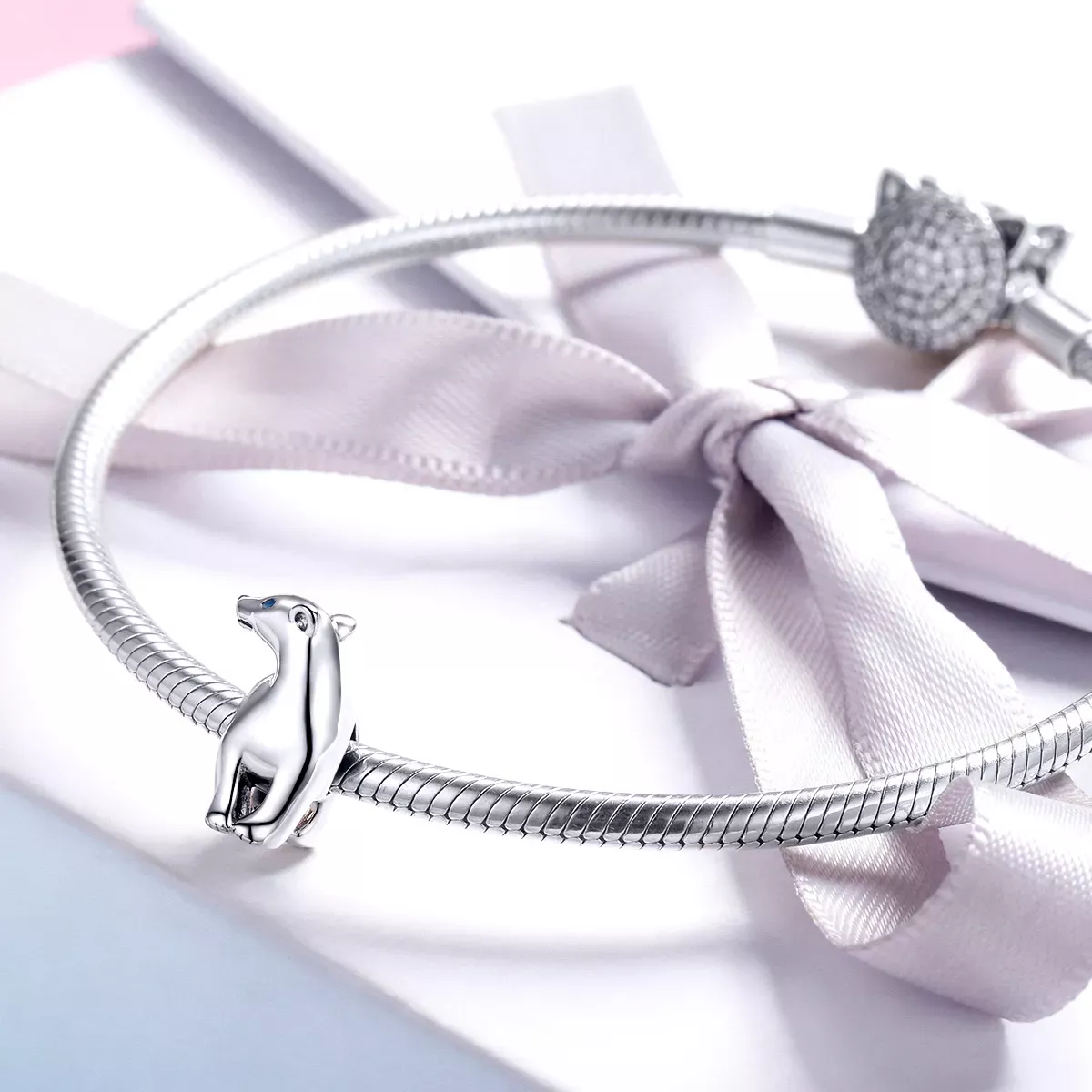 Pandora Style Polar Bear Charm - BSC058