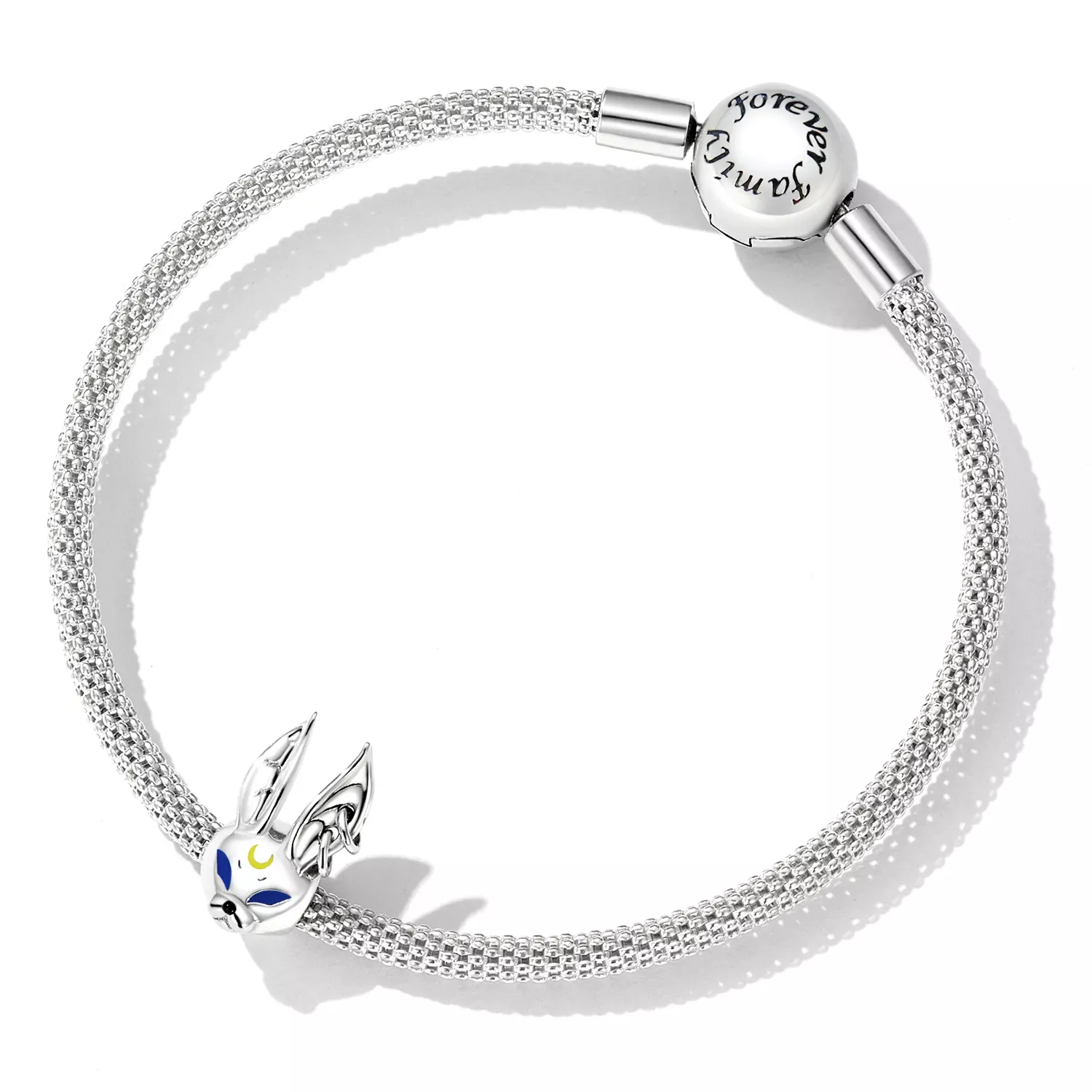 Pandora Style Punk Wind Beast Rabbit Charm - SCC2269