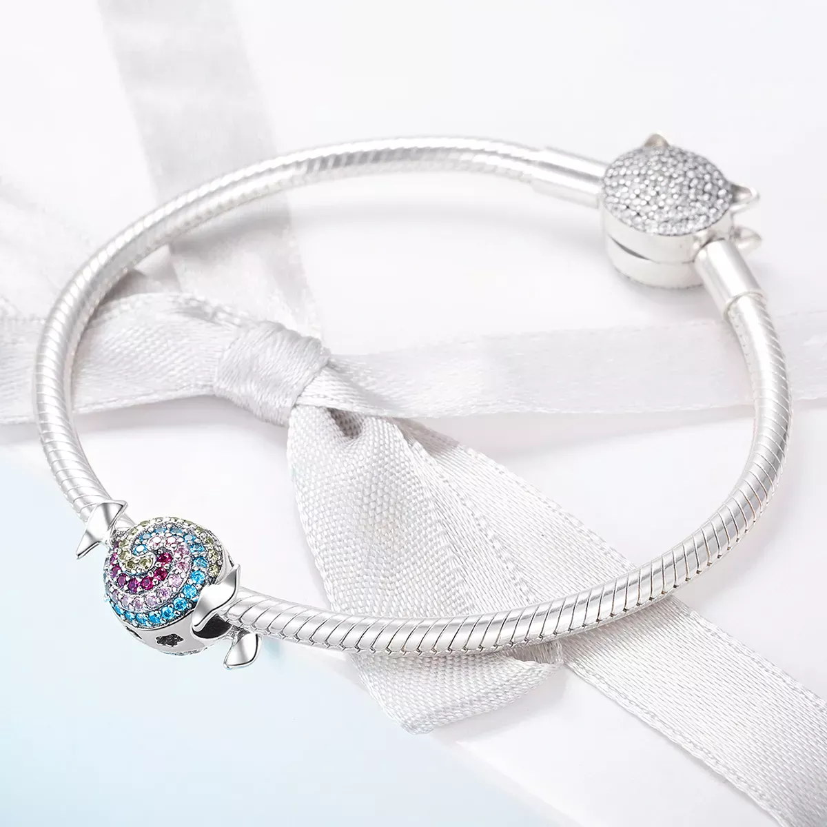 Pandora Style Rainbow Candy Charm - SCC898