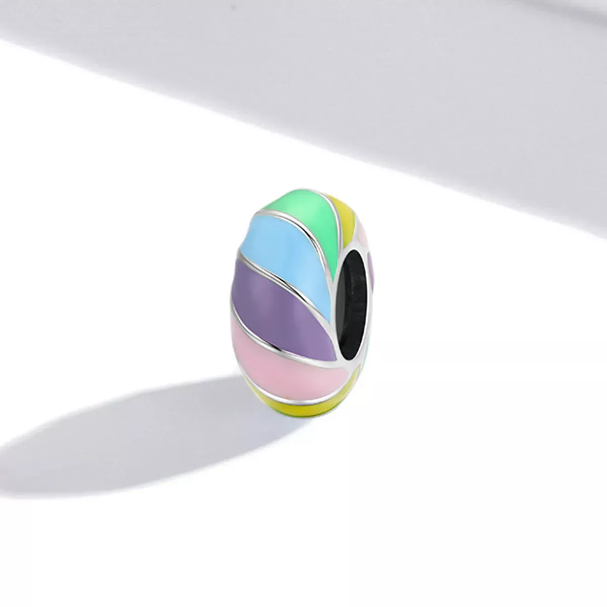 Pandora Style Rainbow Spacer Charm - SCC1980