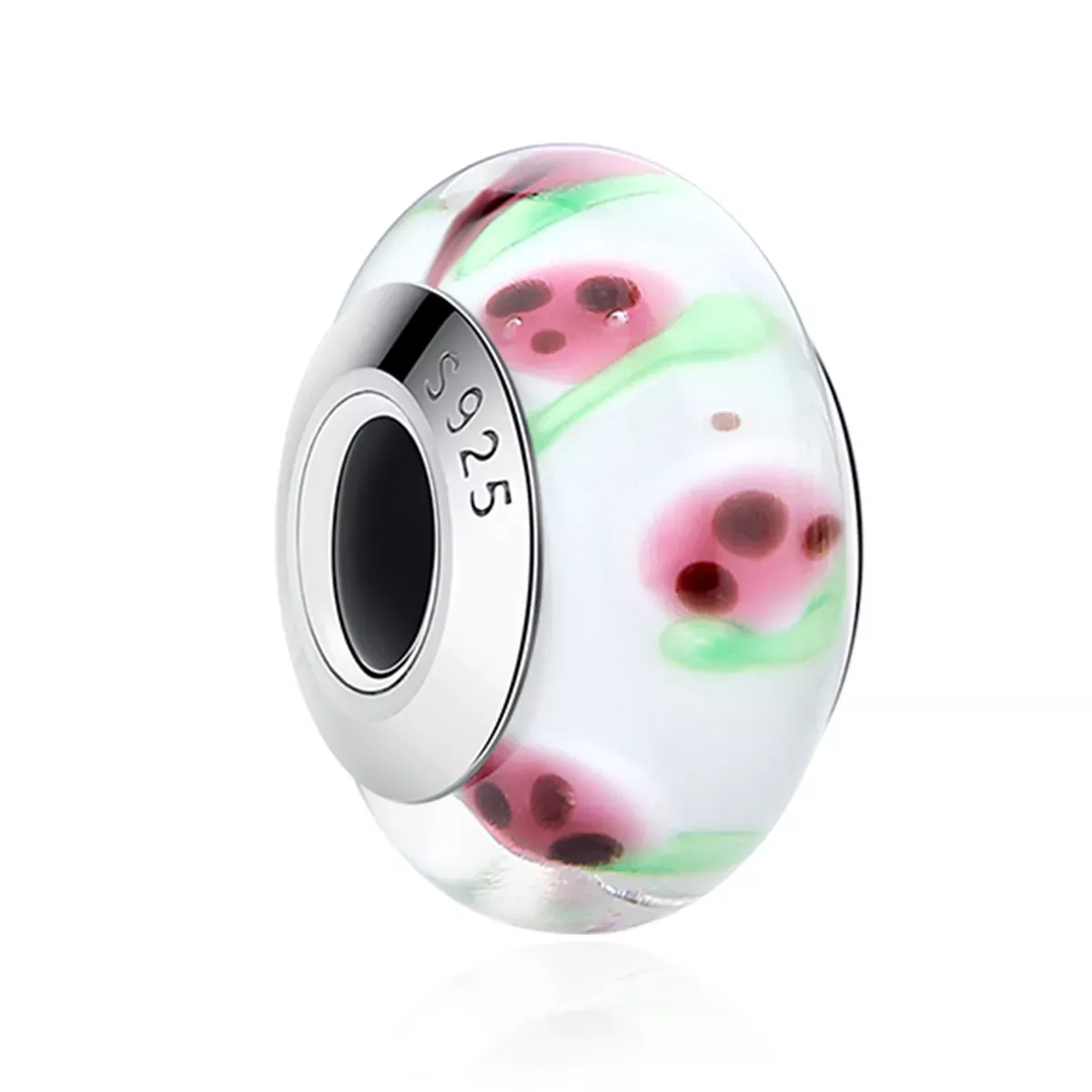 Pandora Style Red Fruits Murano Glass Charm - SCZ016 Pandora Style Red Fruits Murano Glass Charm - SCZ016