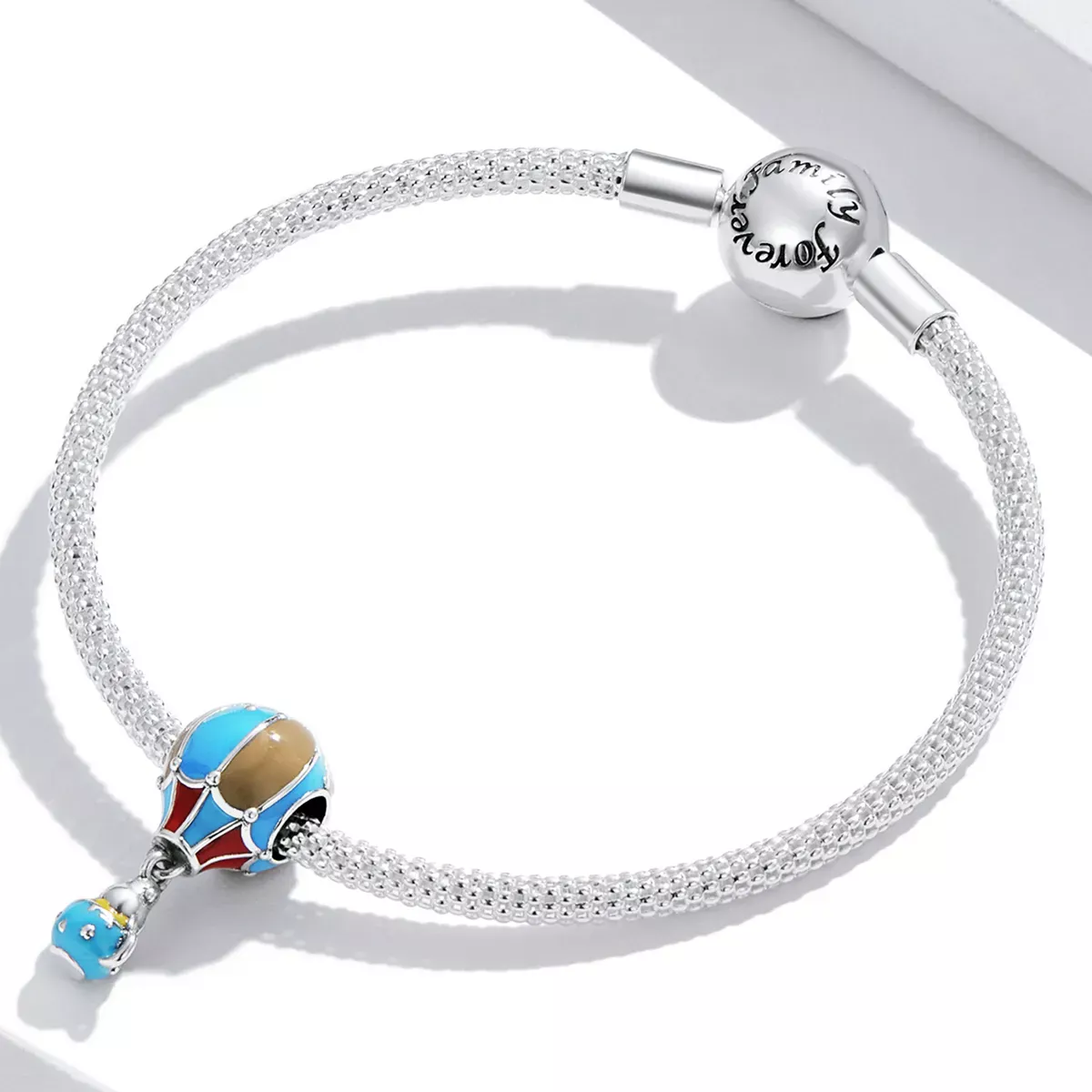 Pandora Style Retro Hot Air Balloon Charm - BSC544