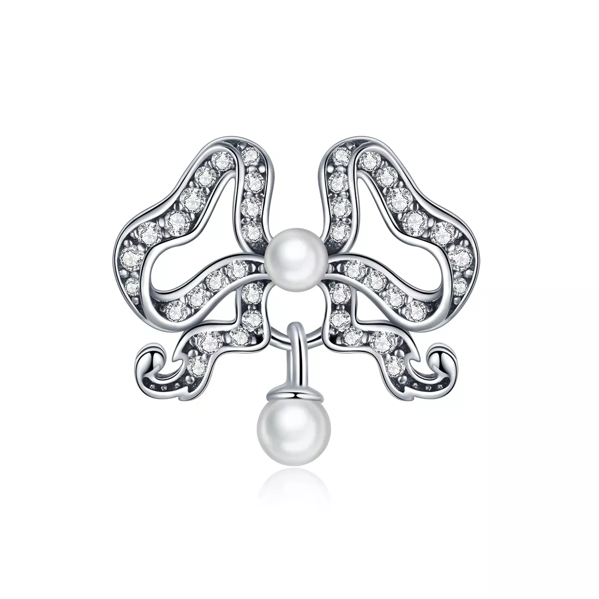 Pandora Style Romantic Bow Charm - SCC1785