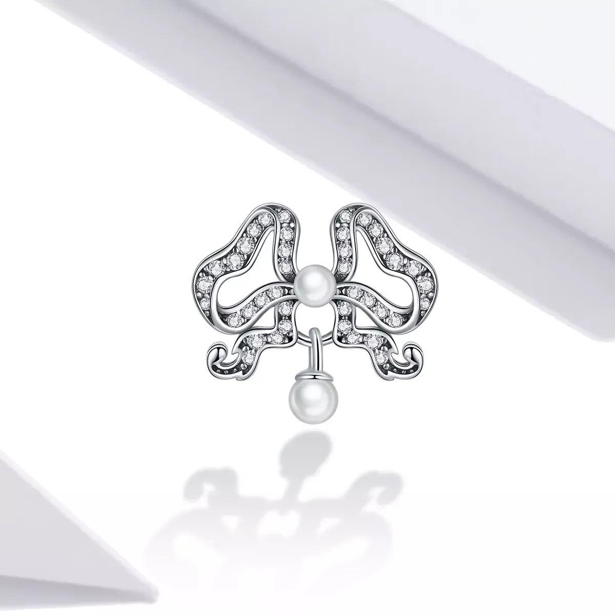 Pandora Style Romantic Bow Charm - SCC1785