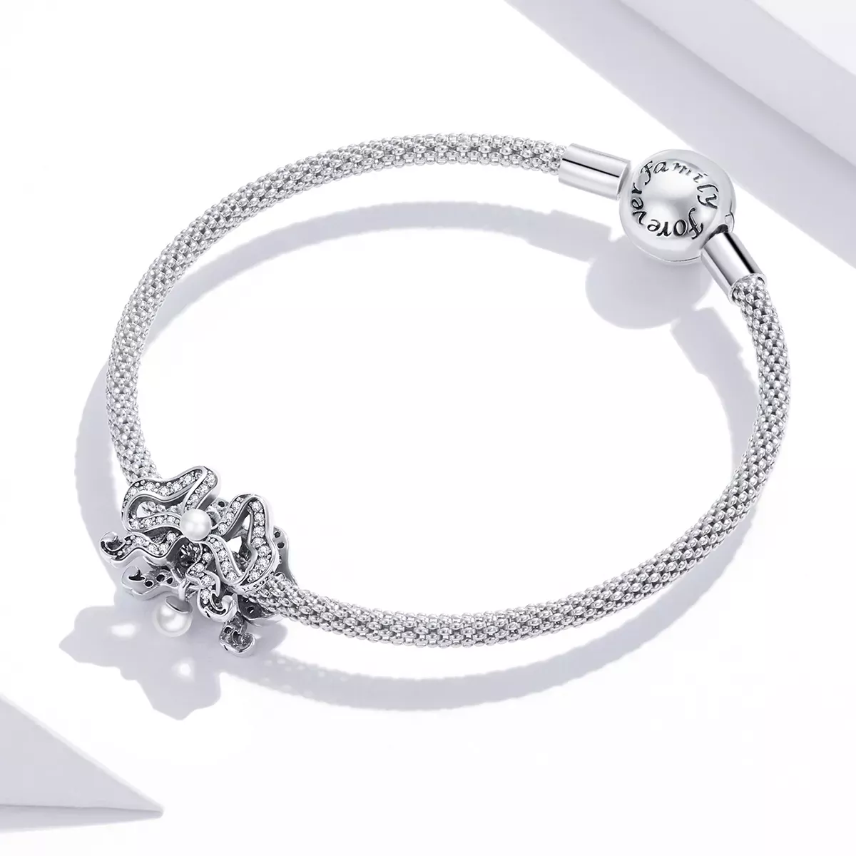Pandora Style Romantic Bow Charm - SCC1785