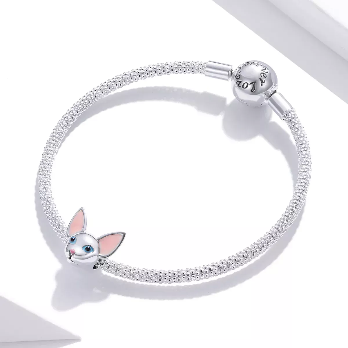 Pandora Style Siamese Cat Charm - BSC426