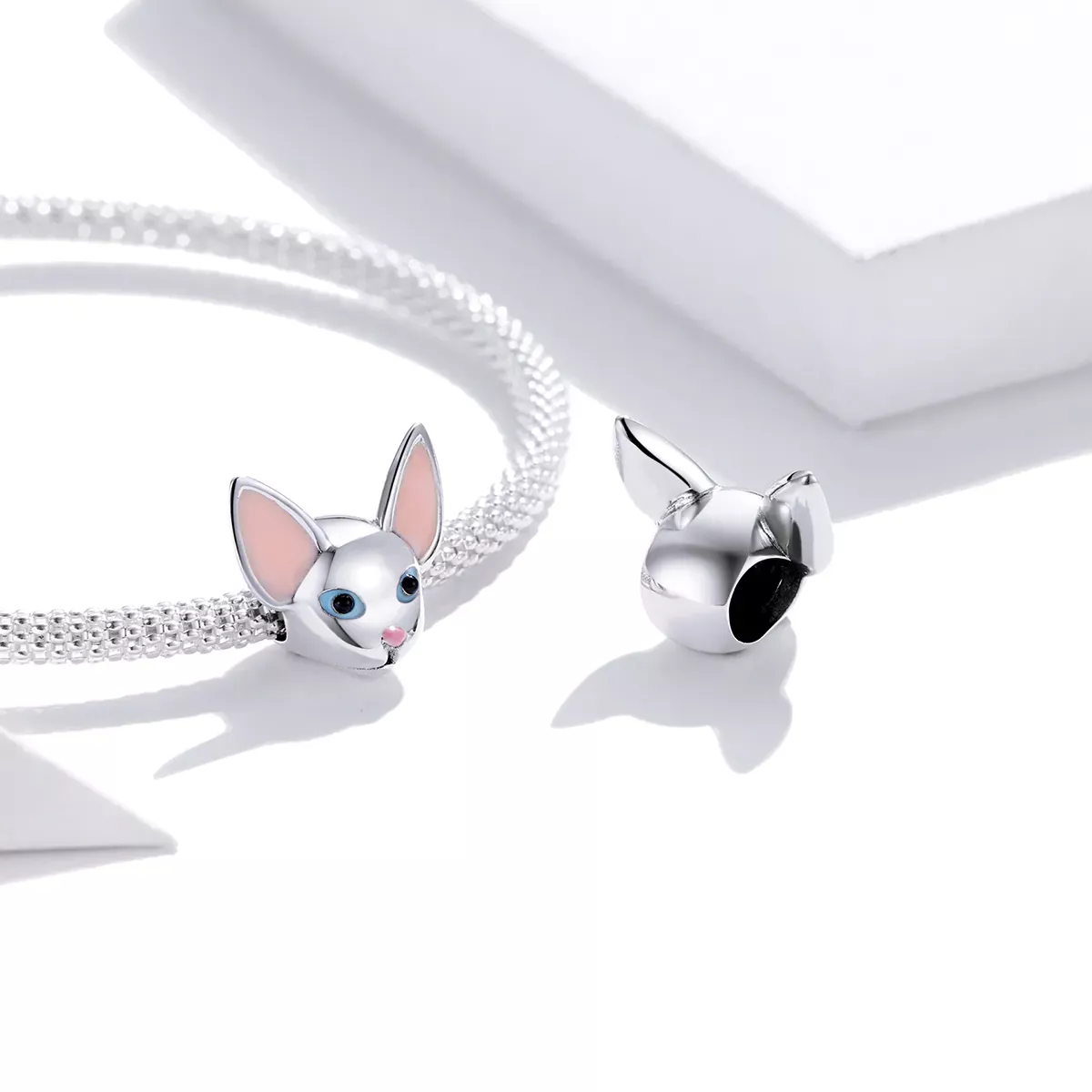 Pandora Style Siamese Cat Charm - BSC426