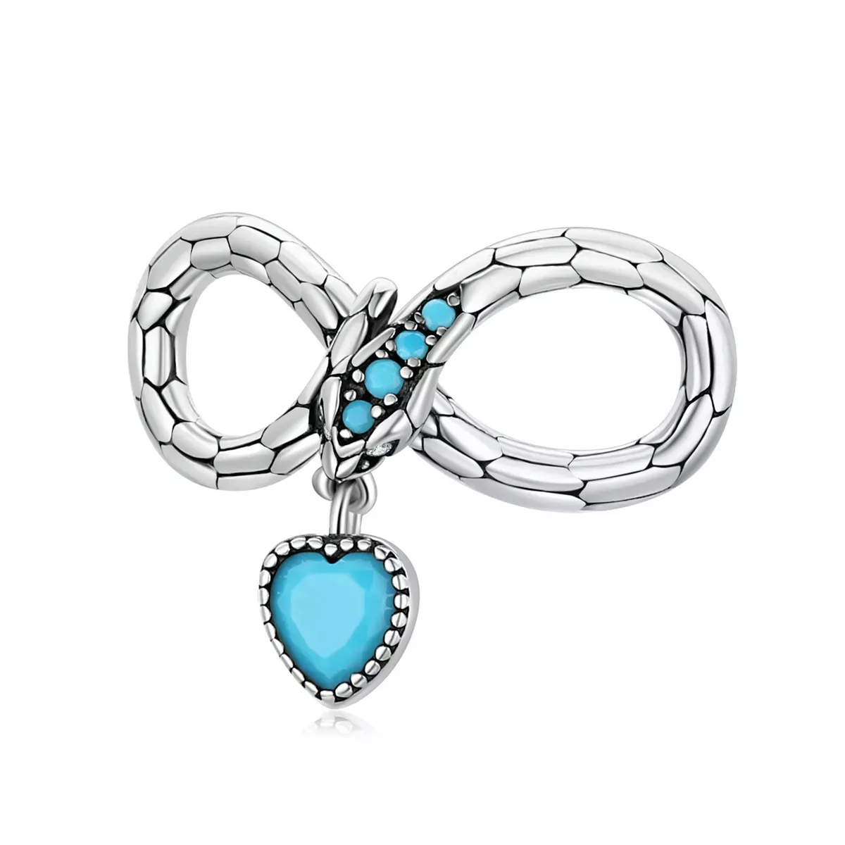Pandora Style Spirit Snake Infinite Love Charm - SCC2004 Pandora Style Spirit Snake Infinite Love Charm - SCC2004