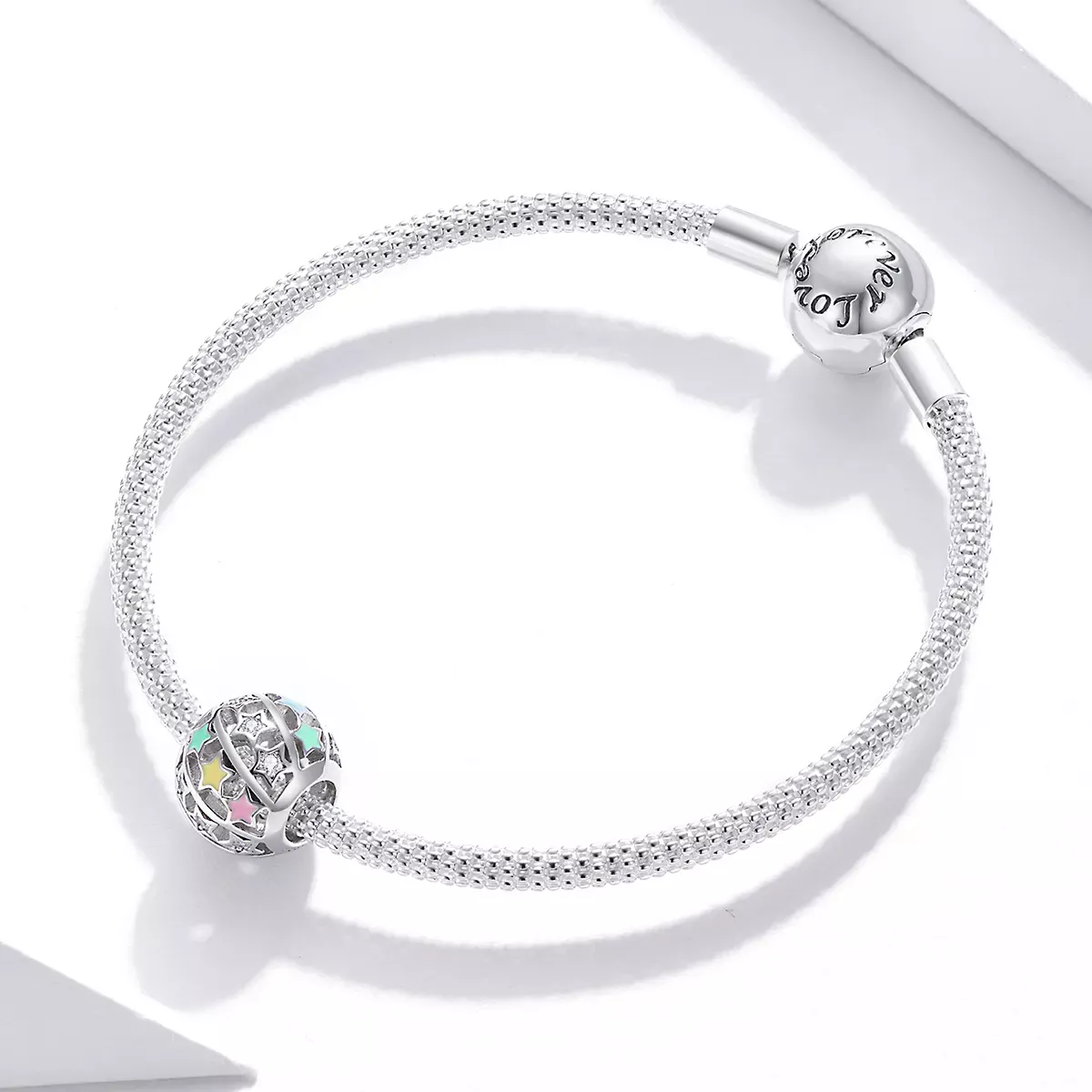 Pandora Style Star Planet Charm - BSC438