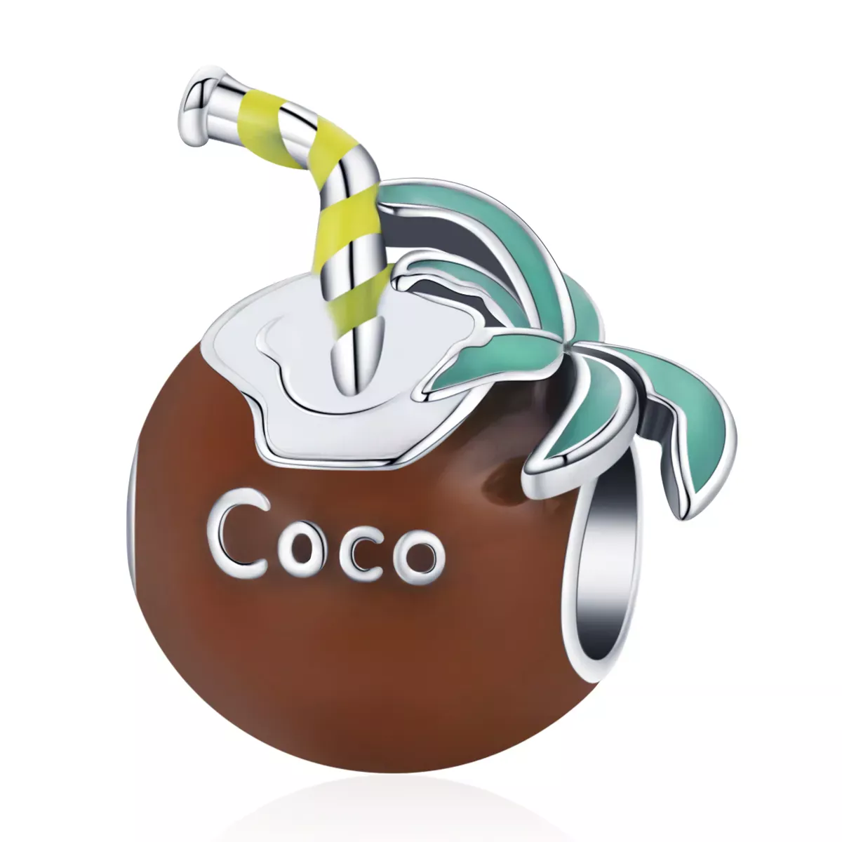 Pandora Style Summer Coconut Charm - SCC1936