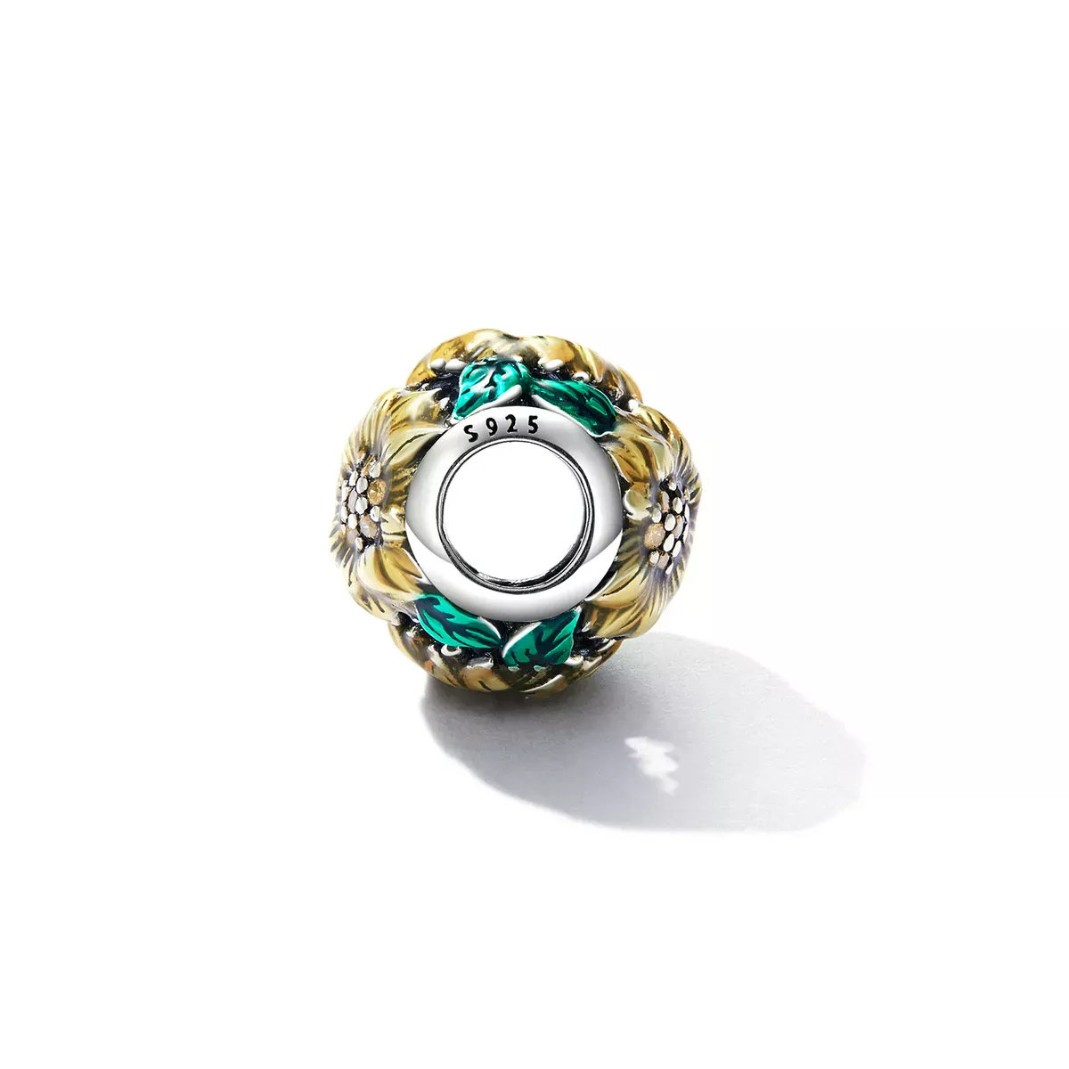 Pandora Style Sunflower Charm - SCC2209