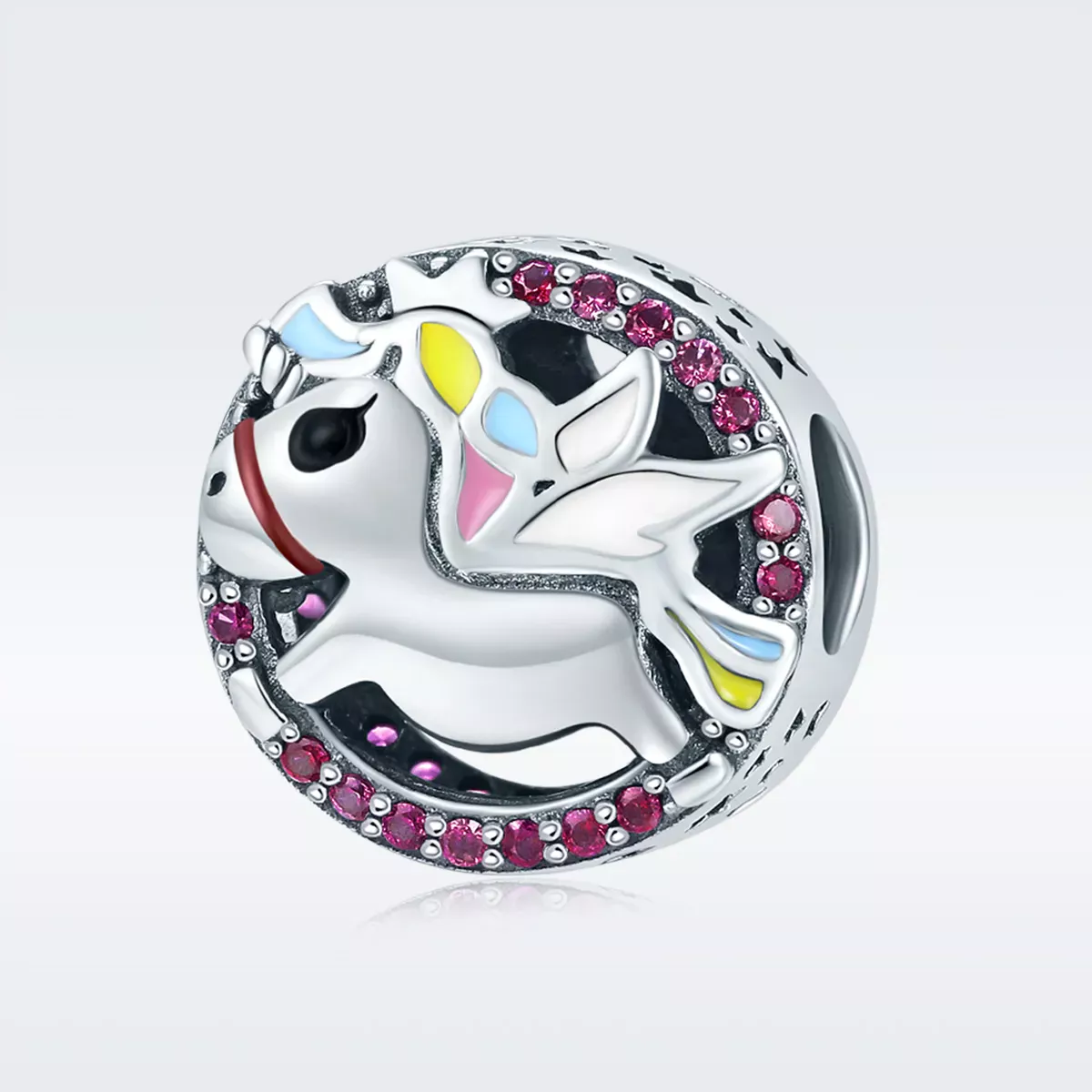 Pandora Style Unicorn Memory Charm - SCC848