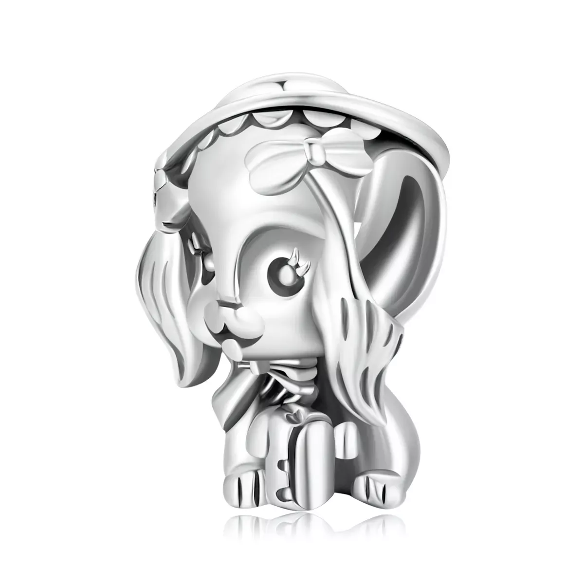 Pandora Style Western Style Shih Tzu Dog Charm - SCC2042 Pandora Style Western Style Shih Tzu Dog Charm - SCC2042