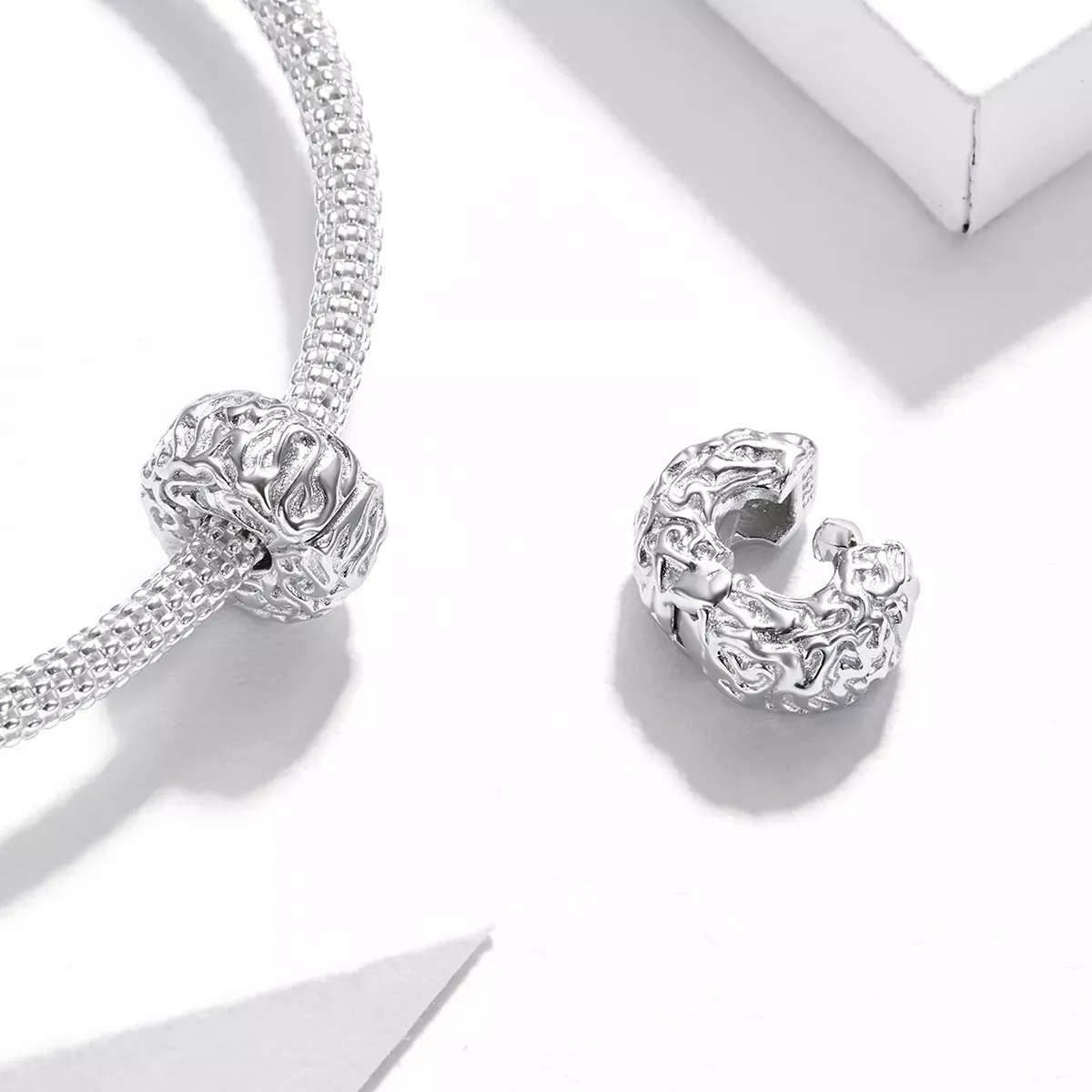 Pandora Style Wrinkle Clip - BSC436