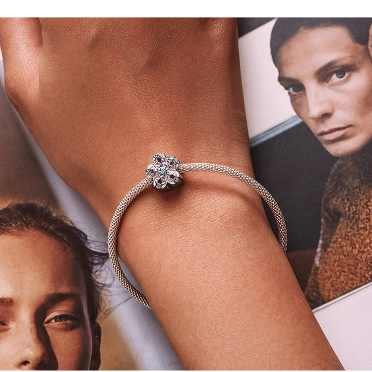 (imagem para) Pandora Style Delicate Butterfly Charm - SCC2252 - Visualizar 9