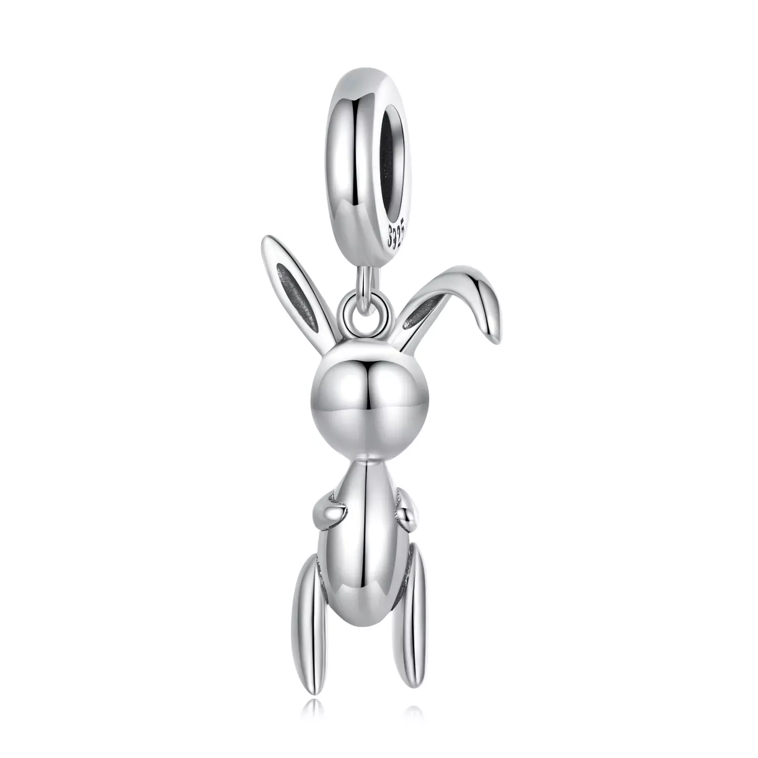 Pandora Style Balloon Bunny Dangle - BSC692