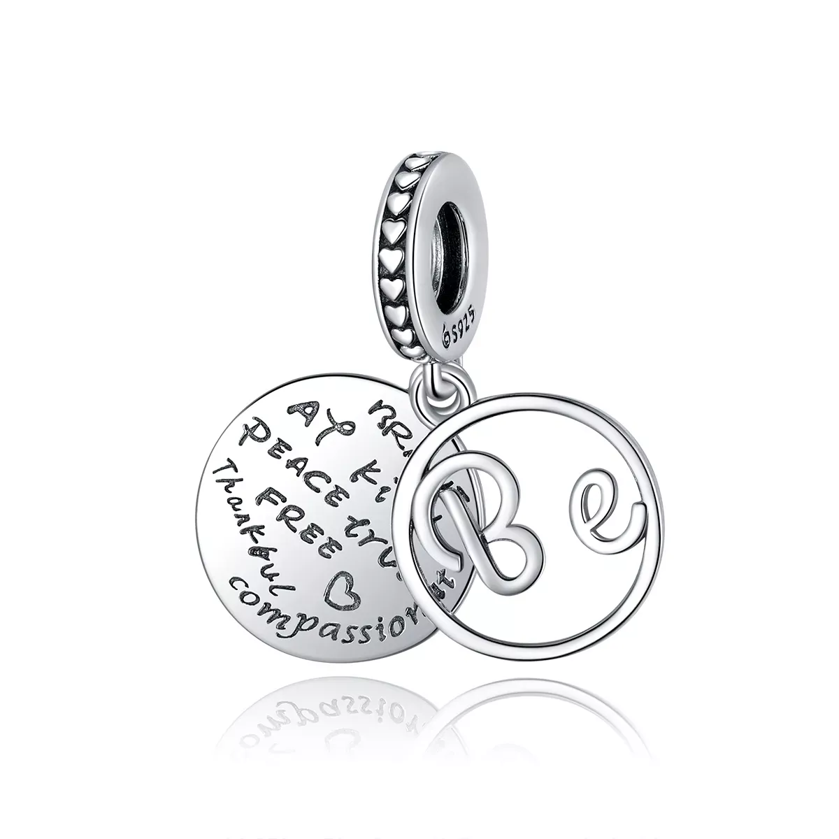 Pandora Style Best Wishes Dangle - BSC315