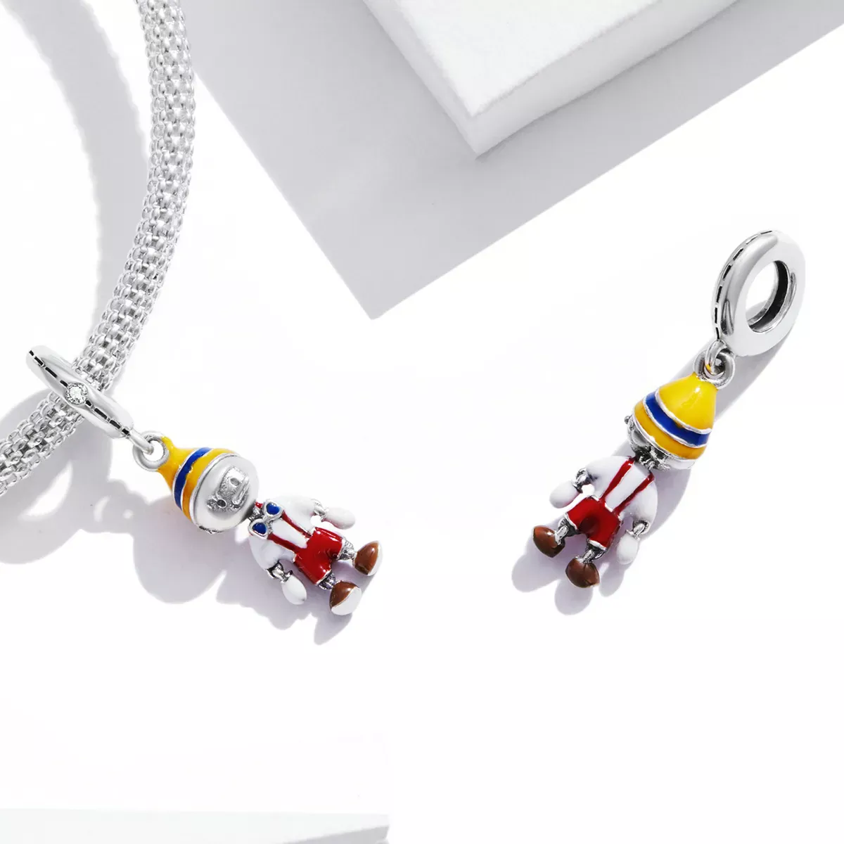 Pandora Style Boy's Overalls Dangle - SCC2083