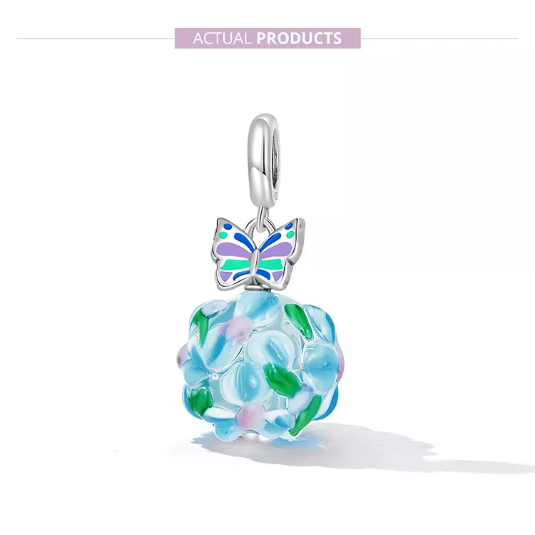 Pandora Style Butterflies Dangle - SCC2214