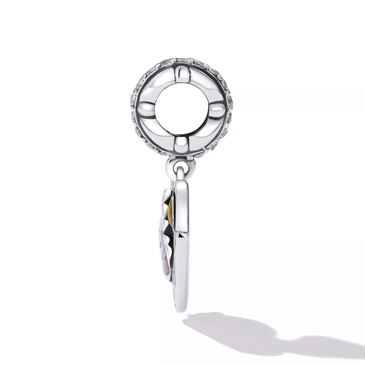 Pandora Style Butterfly Love Garden Dangle - SCC2248