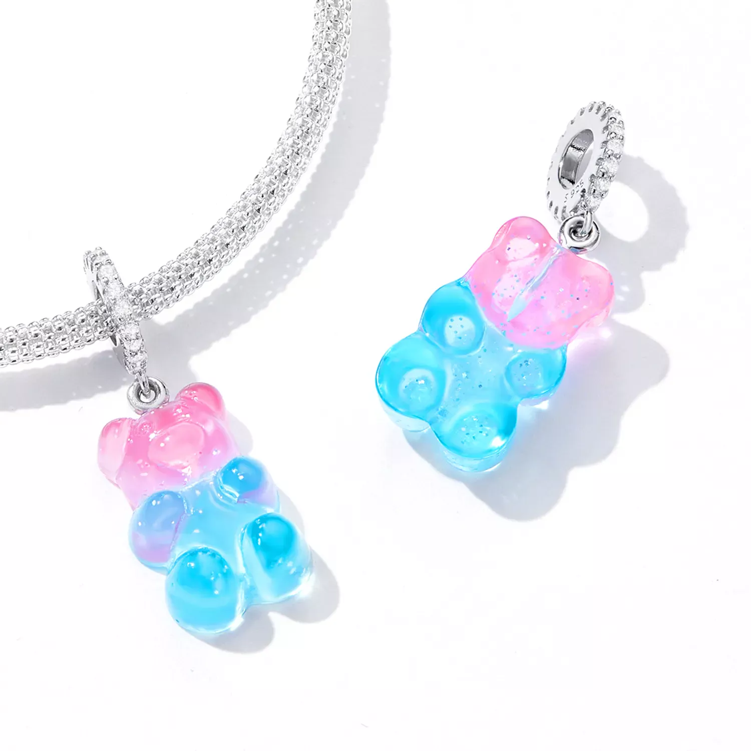 Pandora Style Candy Bear Dangle - SCC2221
